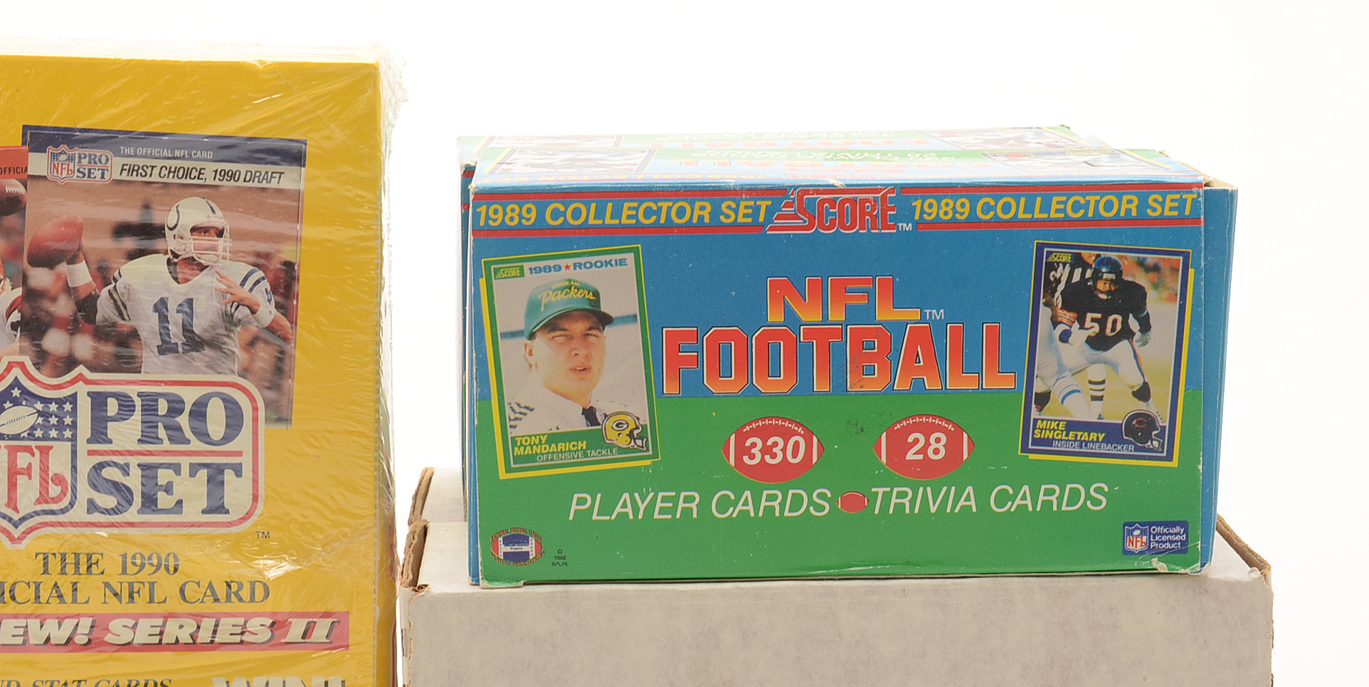 1980s and 1990s Football and Hockey Card Sets