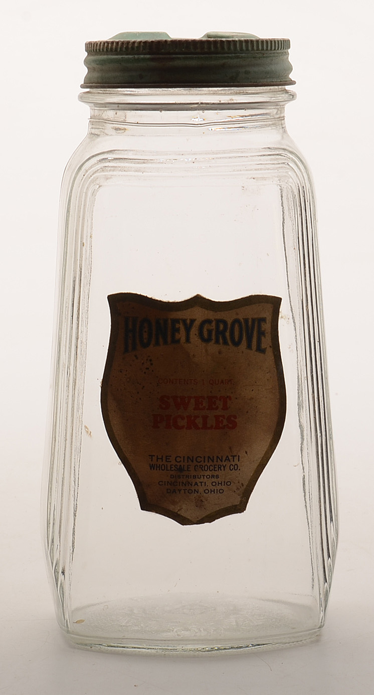 Six Vintage Kitchen Product Containers