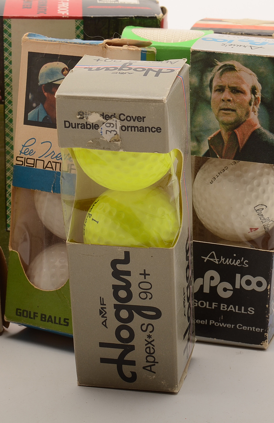 Palmer, Trevino Endorsed and Other Golf Balls in Packages