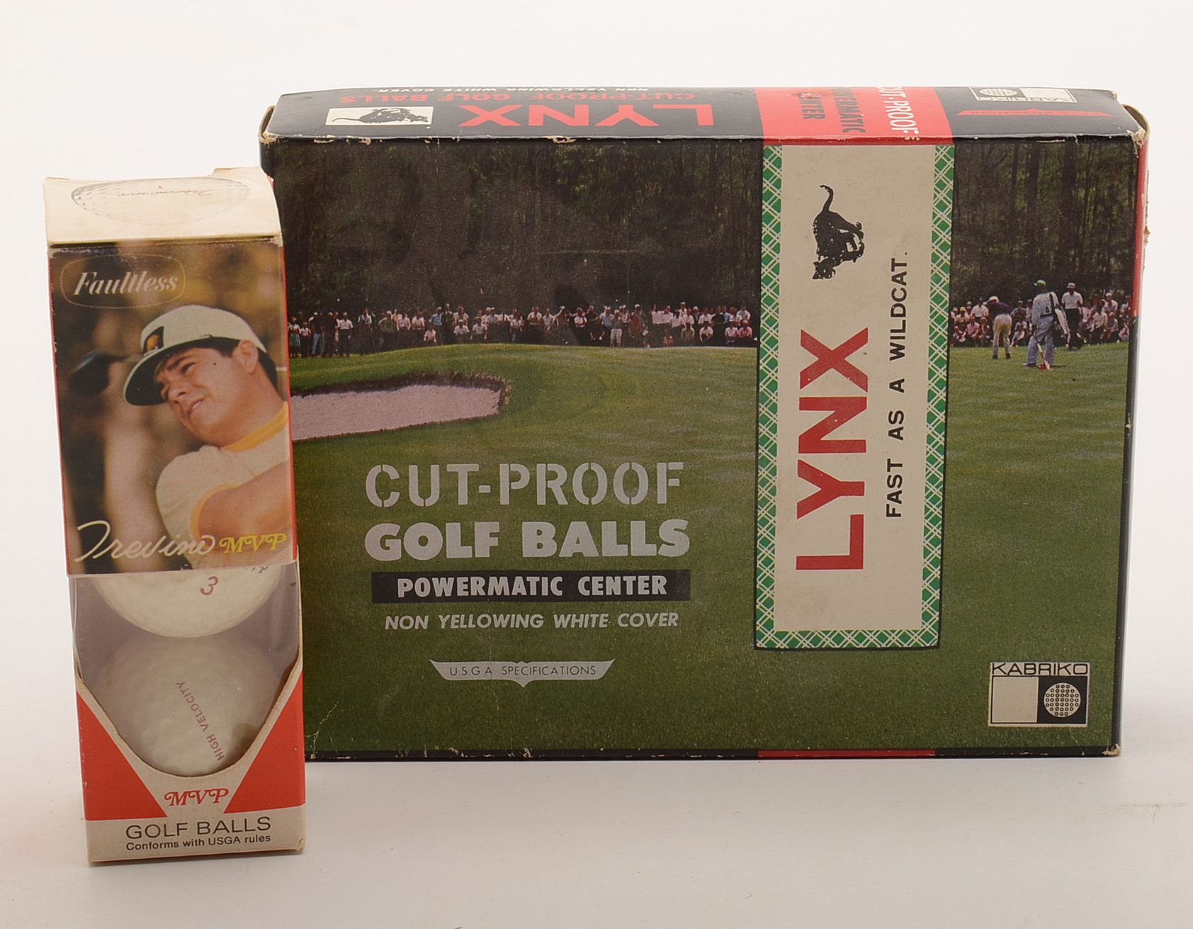 Palmer, Trevino Endorsed and Other Golf Balls in Packages