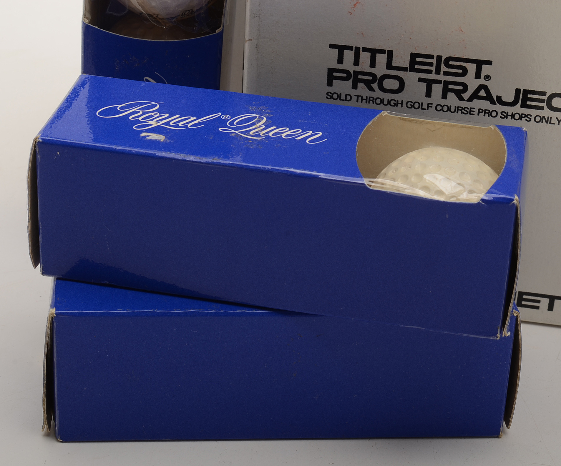 Louisville Slugger and Other Golf Balls in Packages