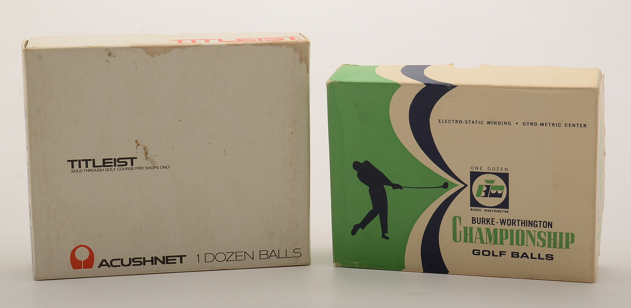 Louisville Slugger and Other Golf Balls in Packages