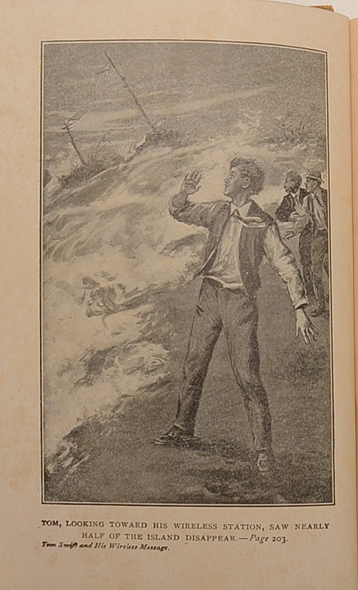 Thirteen 1910-1912 "Tom Swift" Hardcover Books