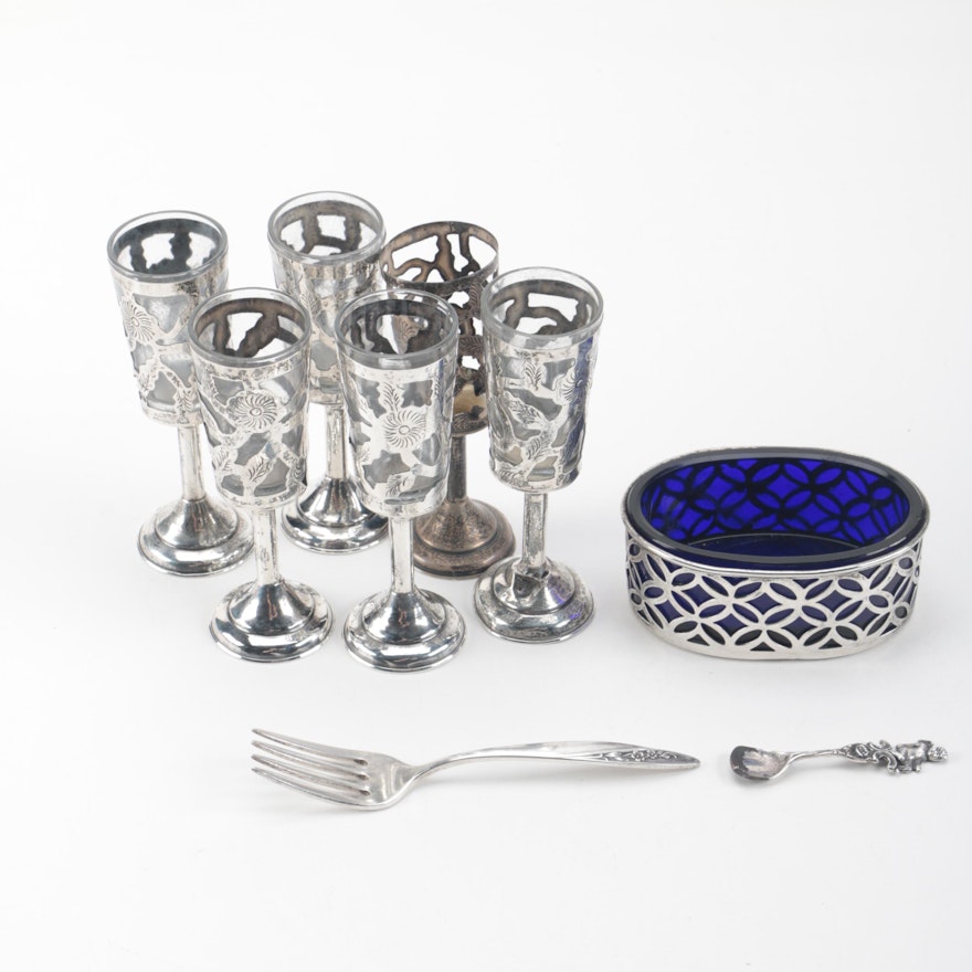 Assorted Sterling Silver Tableware