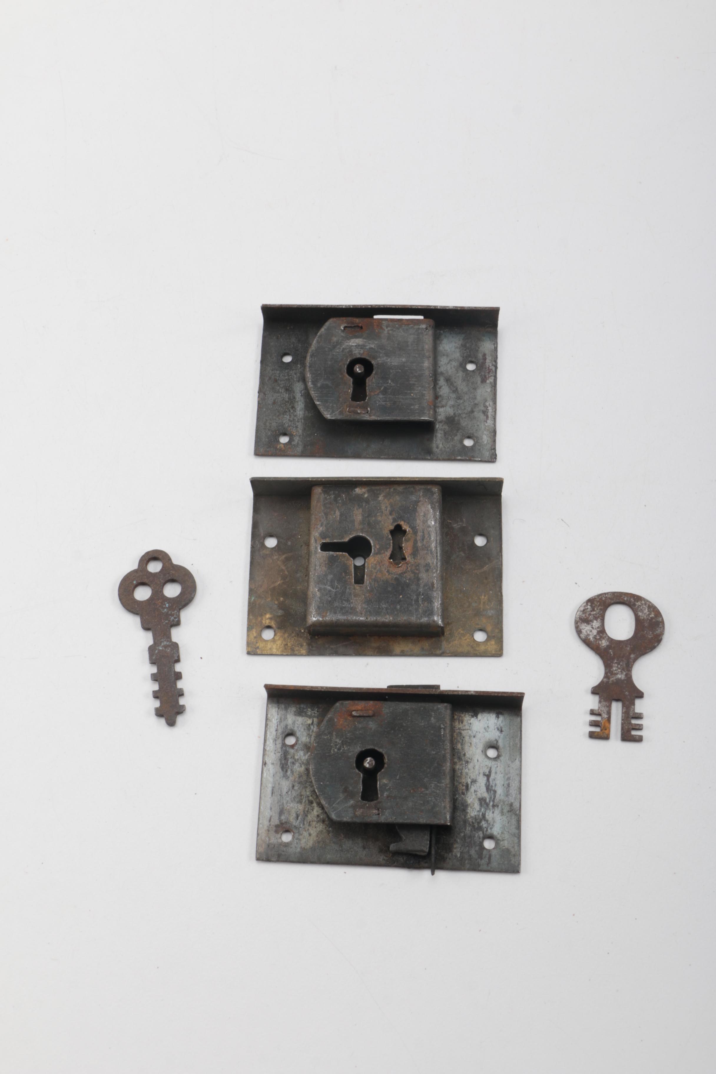 Vintage Lock, Handle and Escutcheon Collection