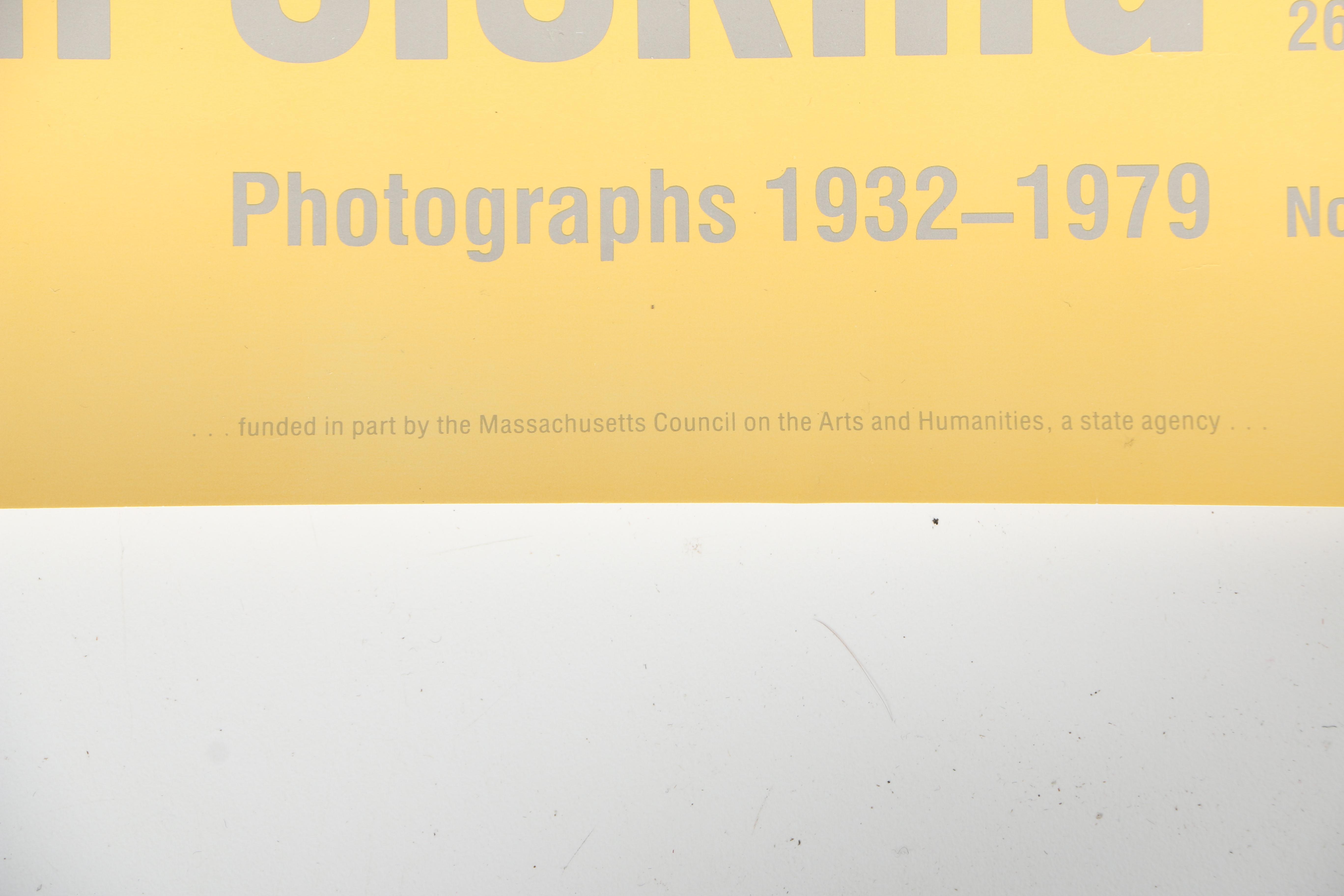 Aaron Siskind Vintage Offset Lithograph RISD Exhibition Posters