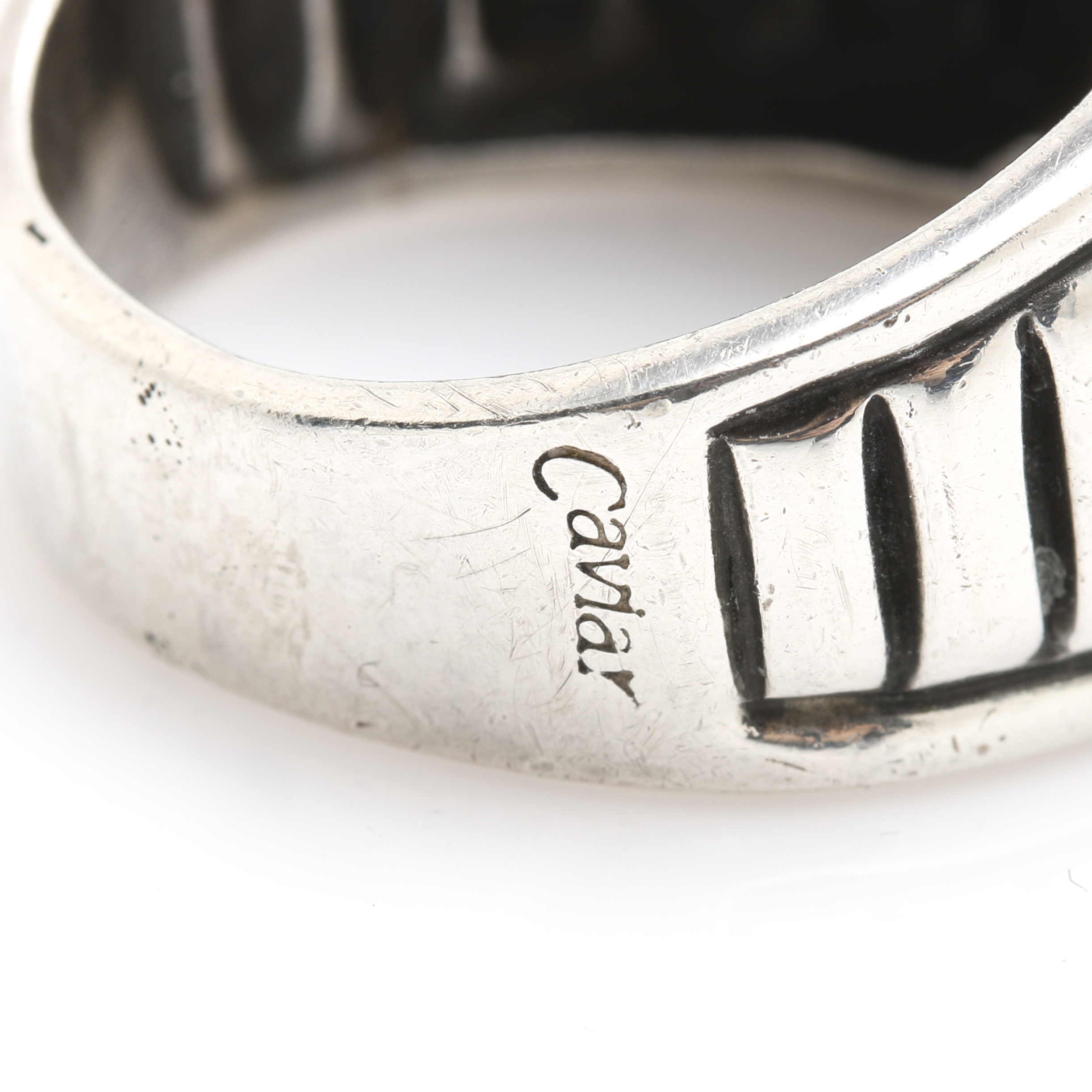 Lagos "Caviar Color" Sterling Silver 18K Yellow Gold Citrine Ring