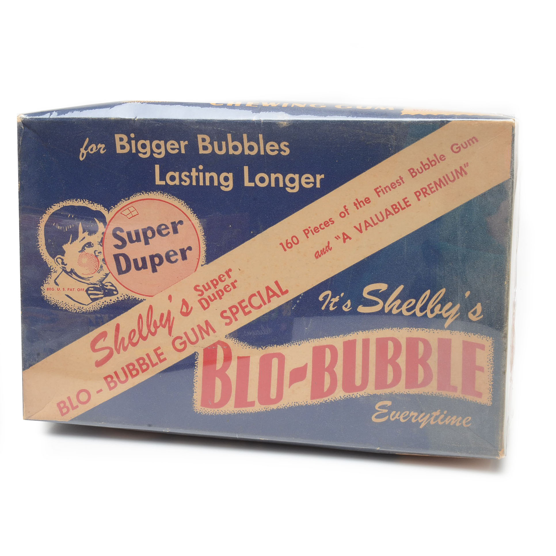 Four Vintage Candy/Gum Boxes