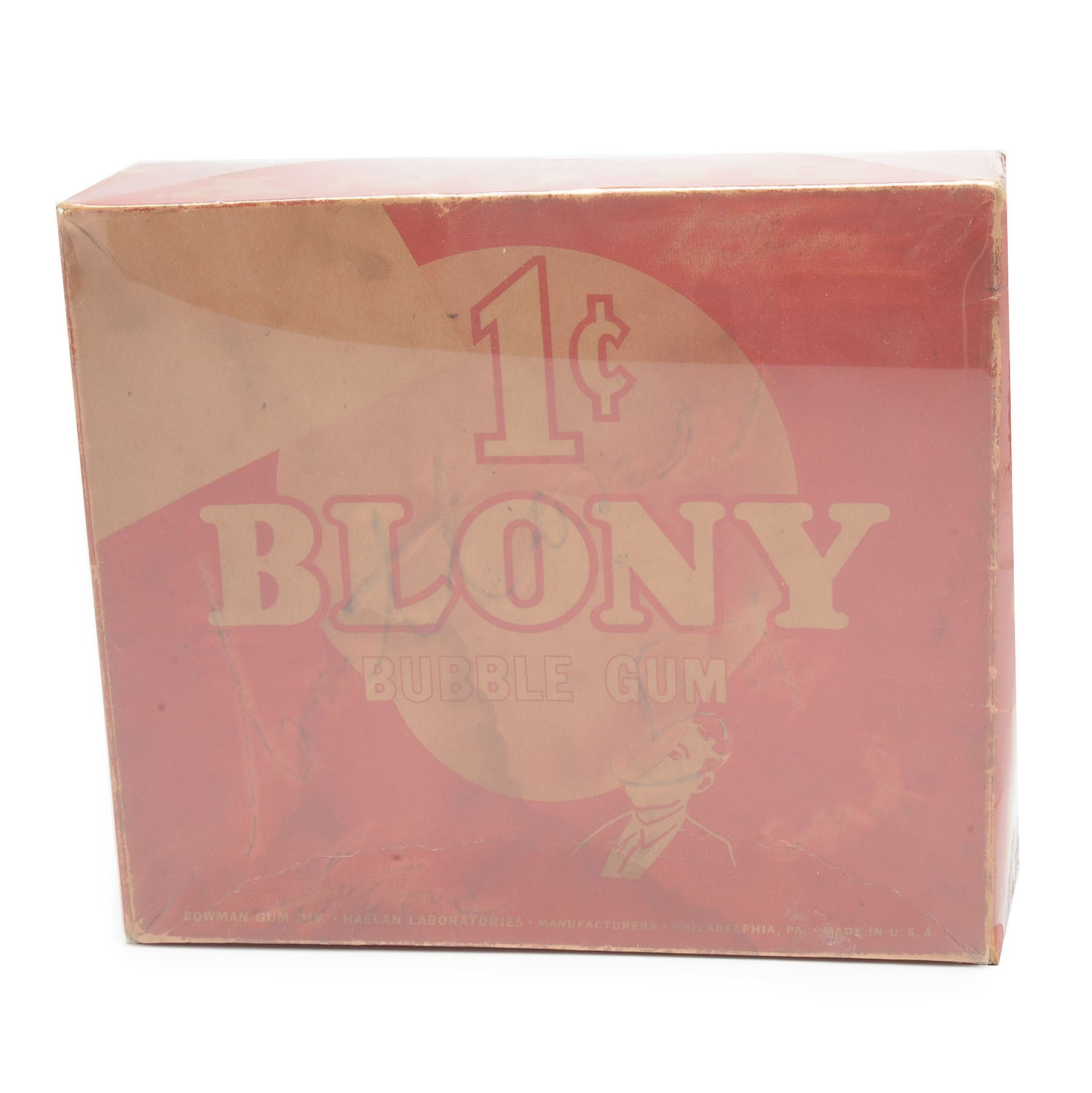 Four Vintage Candy/Gum Boxes