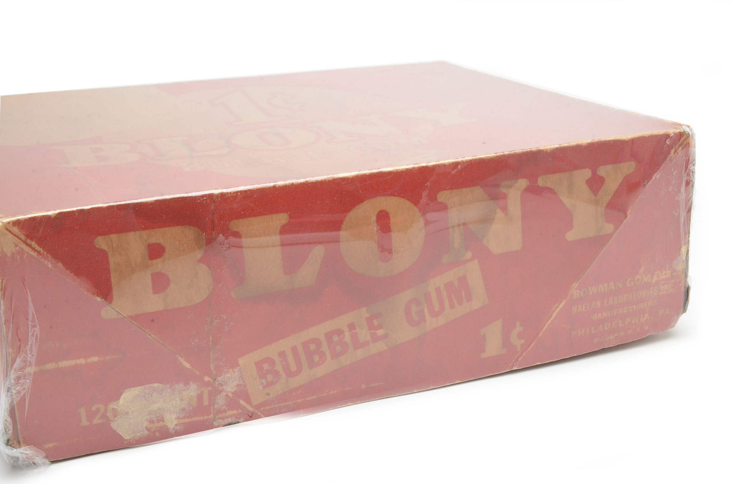 Four Vintage Candy/Gum Boxes