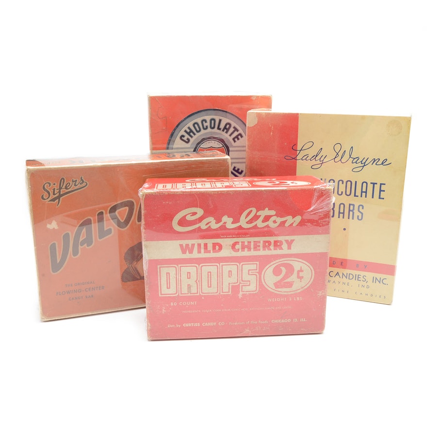 Vintage Candy/Drops/Pattie Boxes