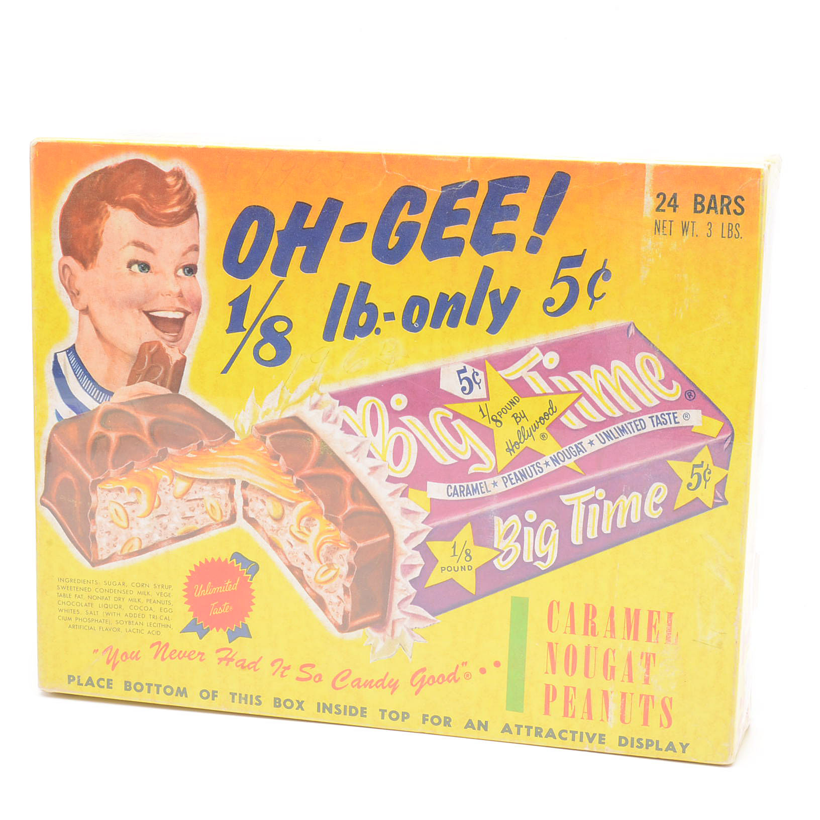 Four Vintage Candy Boxes
