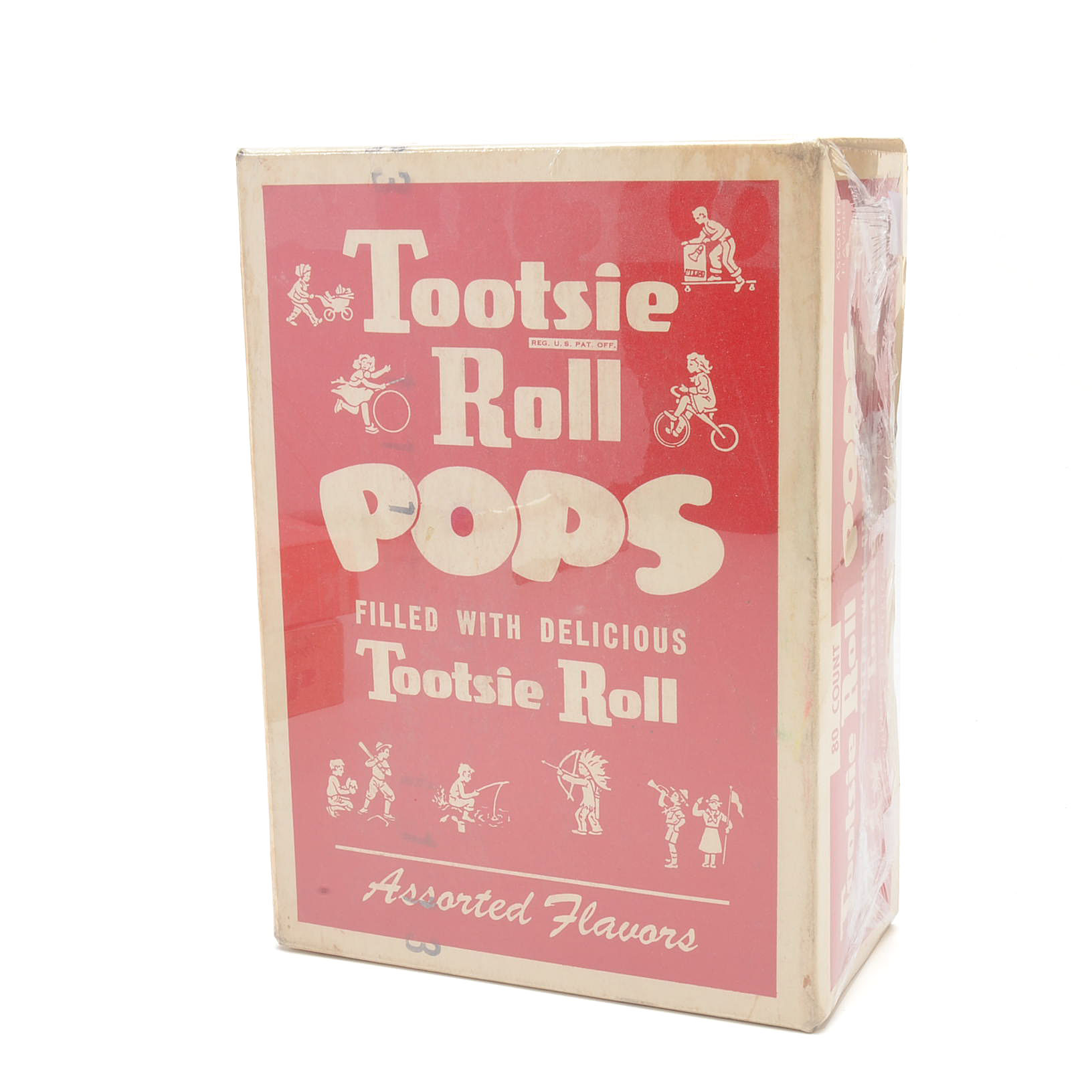 Four Vintage Tootsie Roll Candy Boxes