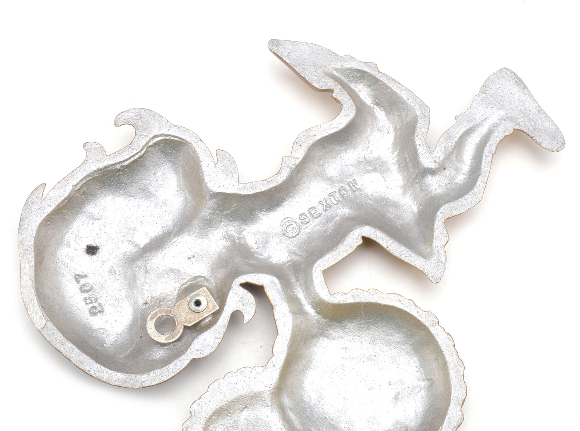 Four Metal Cheerleading Figure Wall Hangers