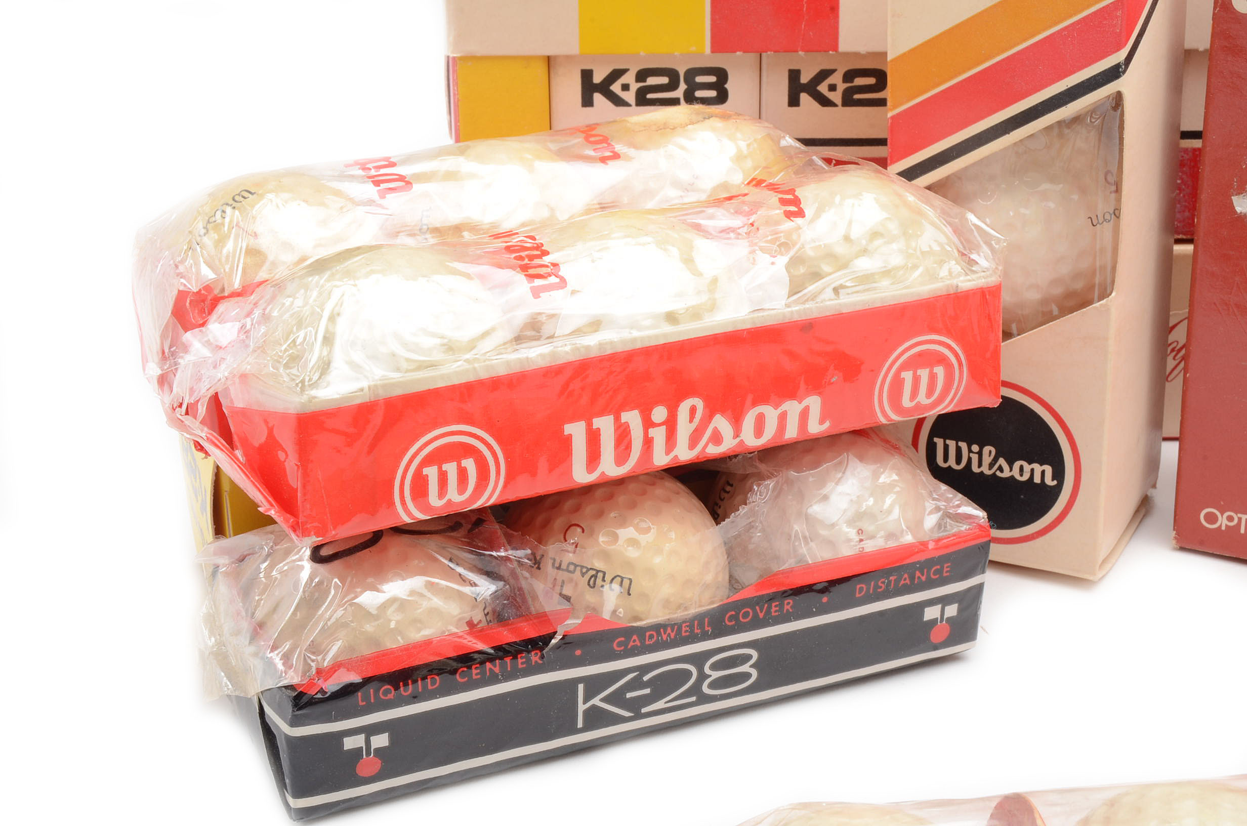 Vintage Wilson Golf Balls in Packages