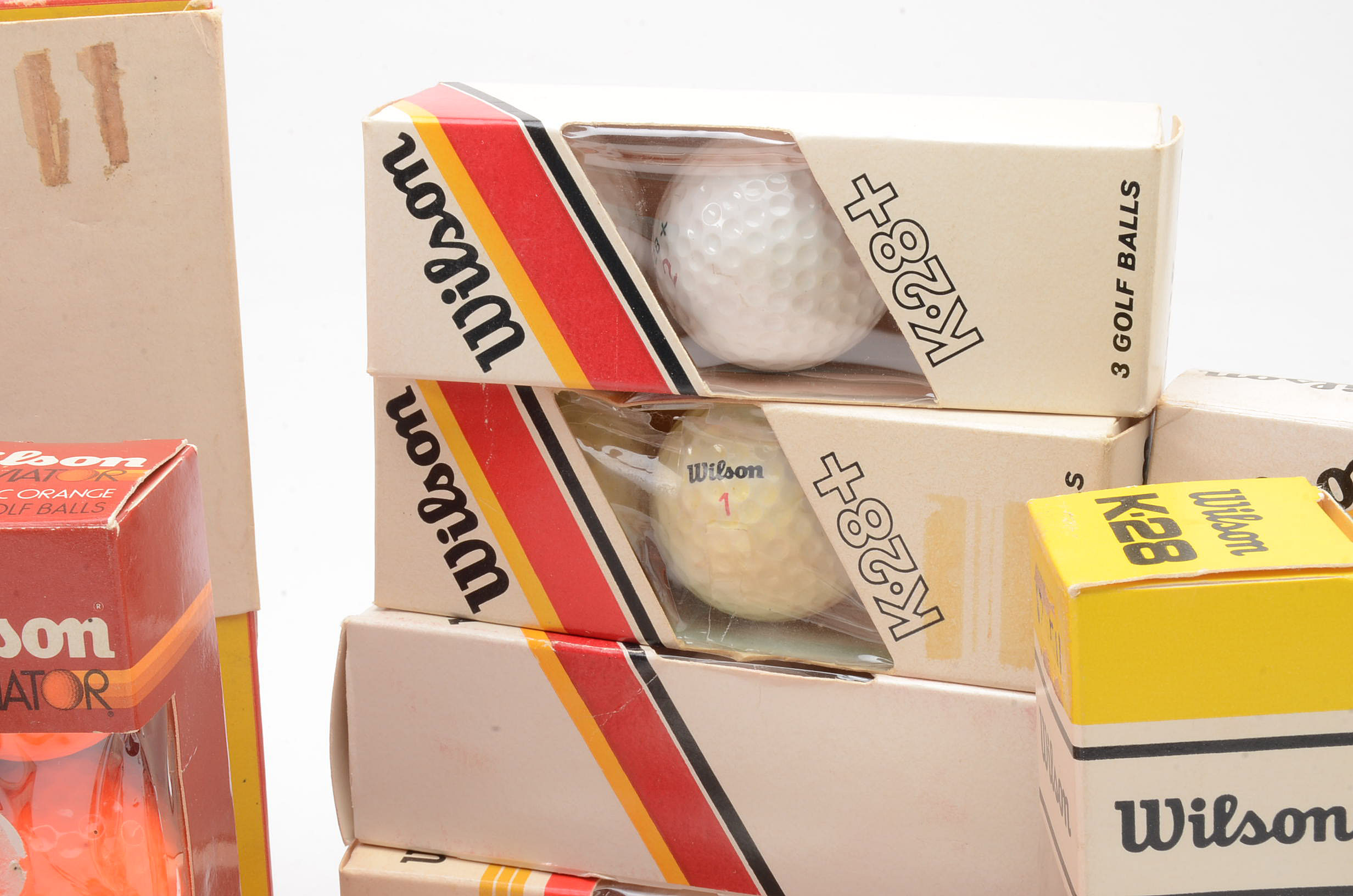 Vintage Wilson Golf Balls in Packages