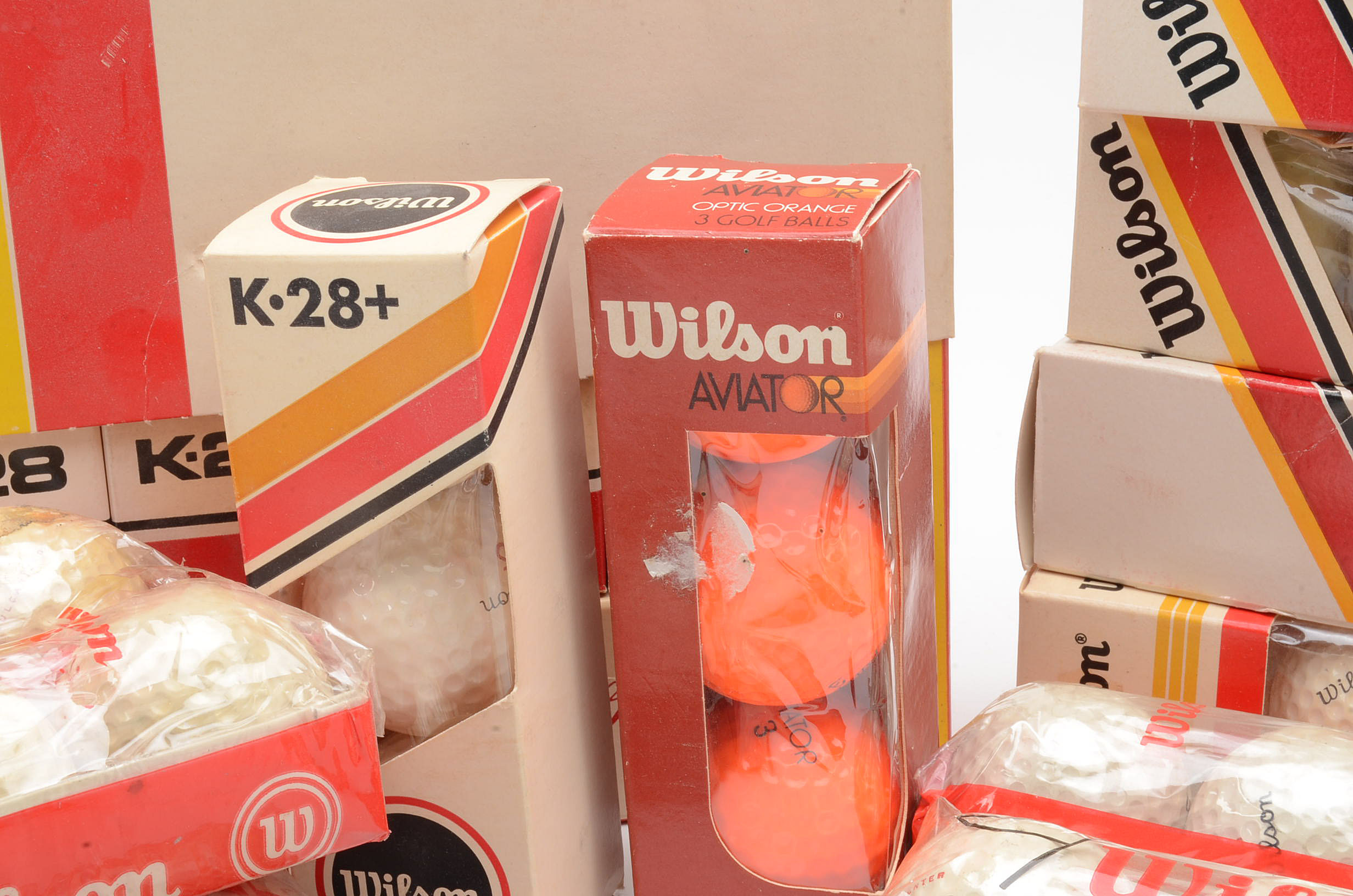 Vintage Wilson Golf Balls in Packages