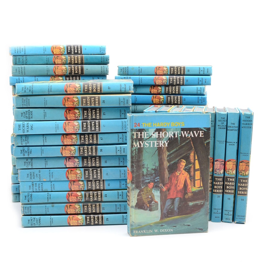 Fifty Two "Hardy Boys" Hardcover Books