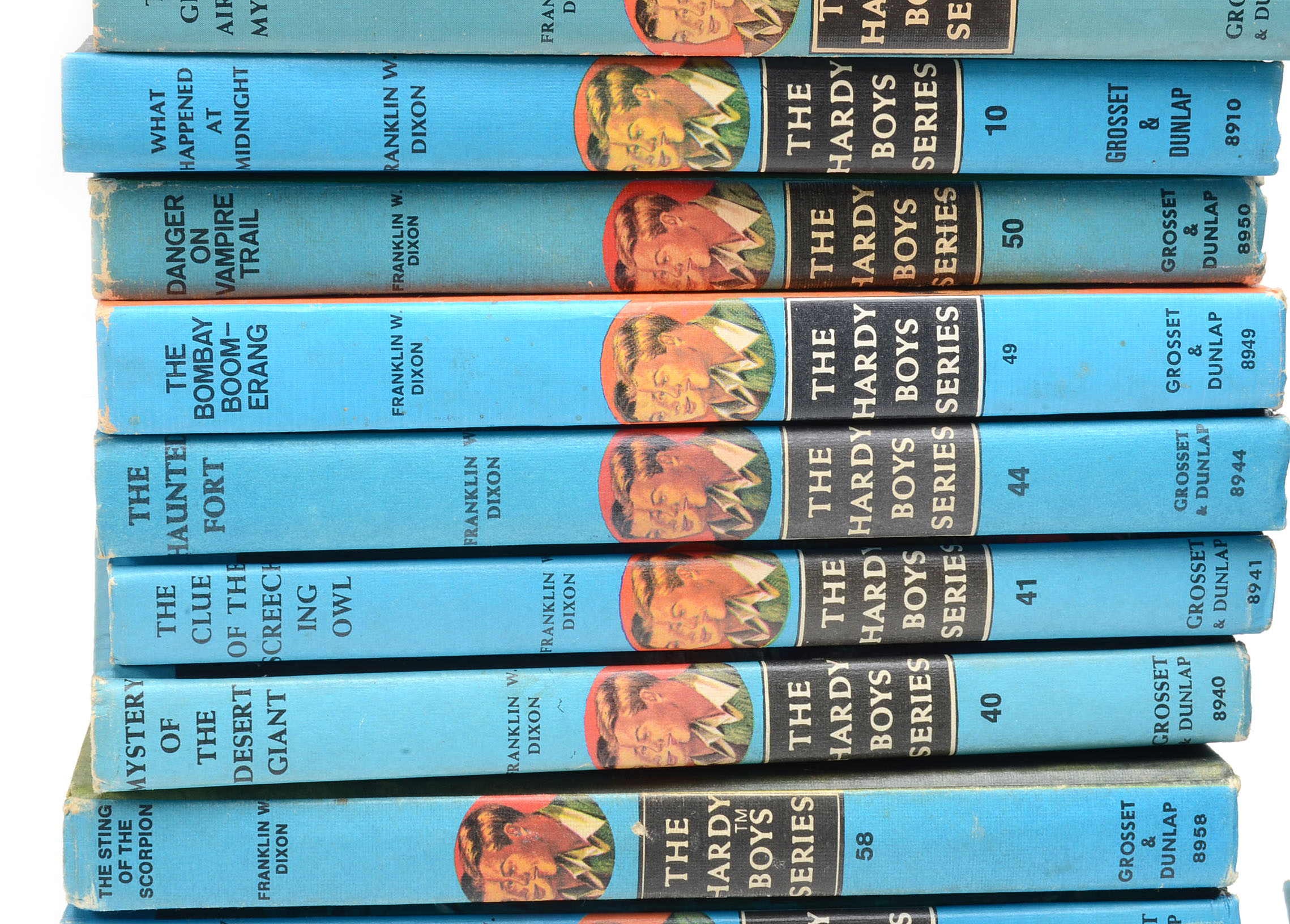 Fifty Two "Hardy Boys" Hardcover Books