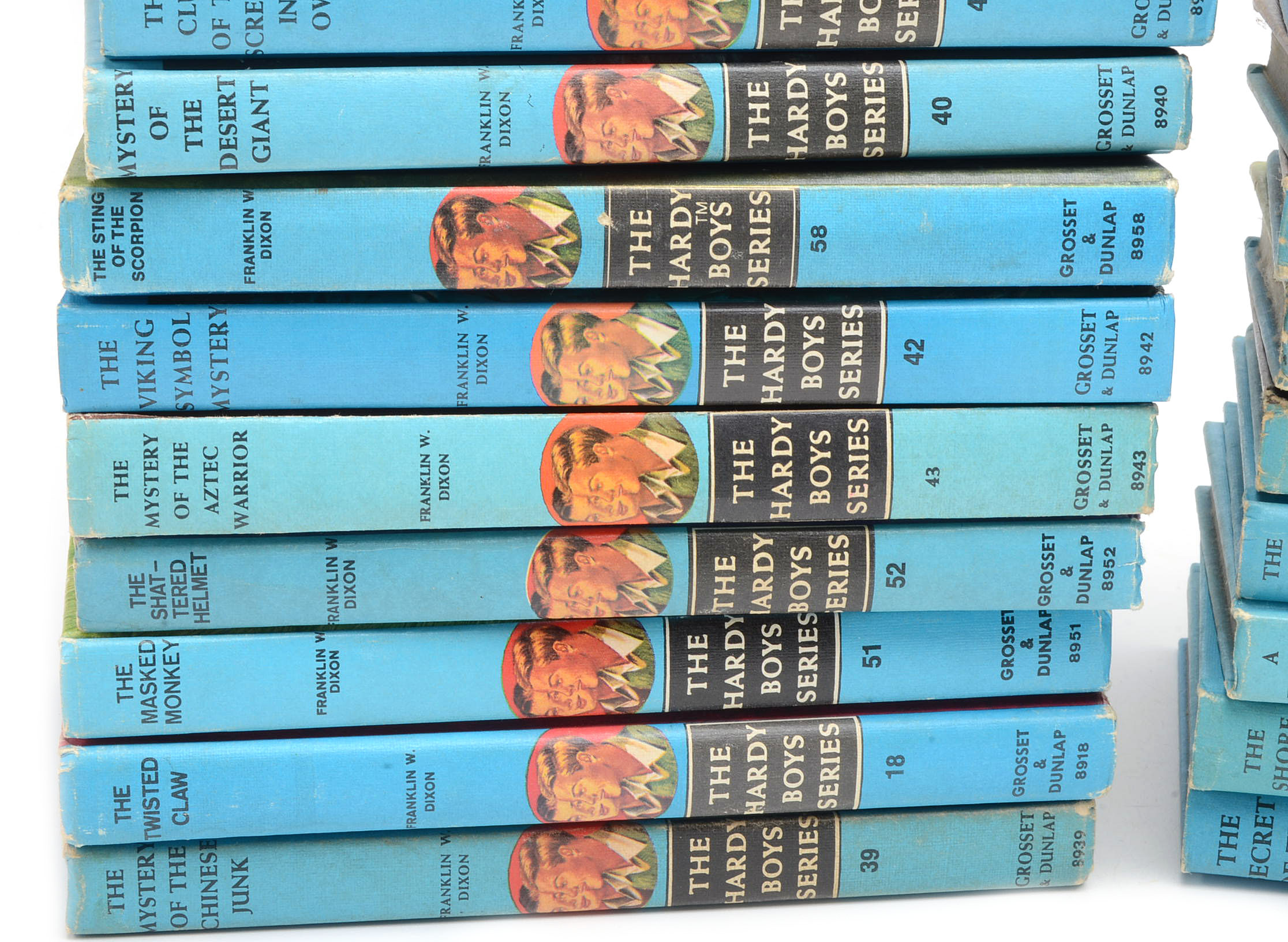 Fifty Two "Hardy Boys" Hardcover Books