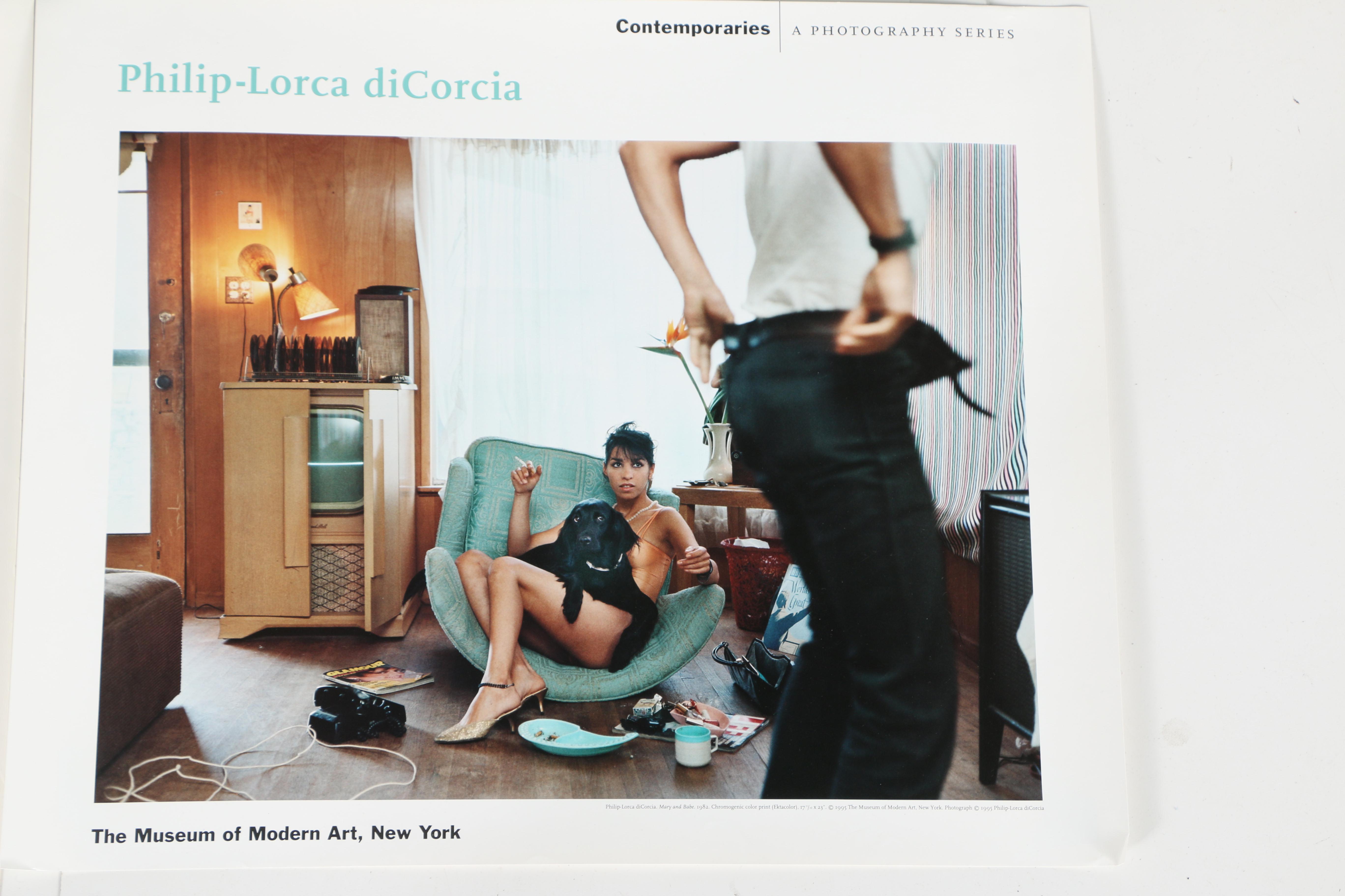 Offset Lithograph Museum Photography Exhibition Posters Including Diane Arbus