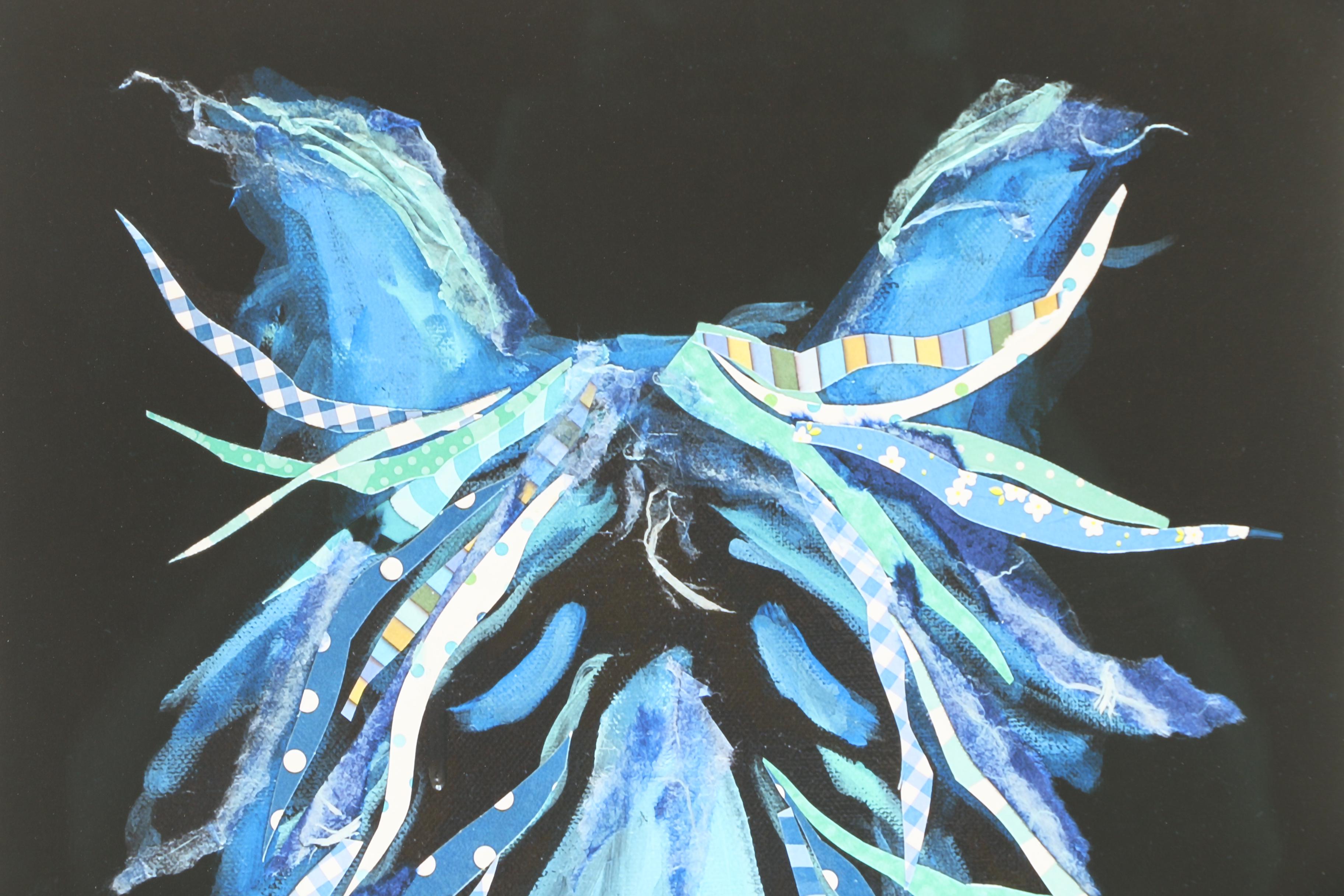 Nancy A. Jung Limited Edition Giclee Print "A Blue Alpaca"