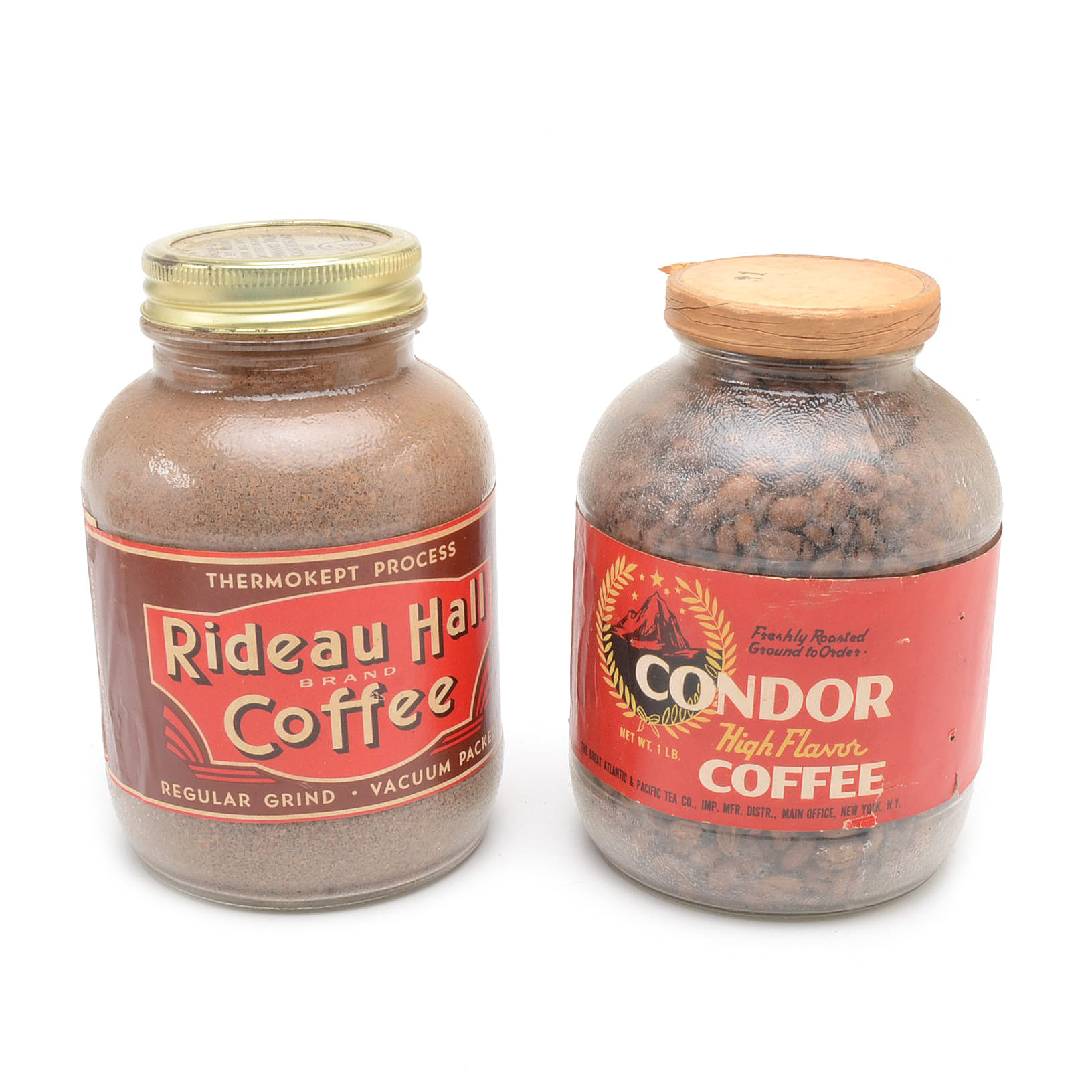 Vintage Coffee Jars
