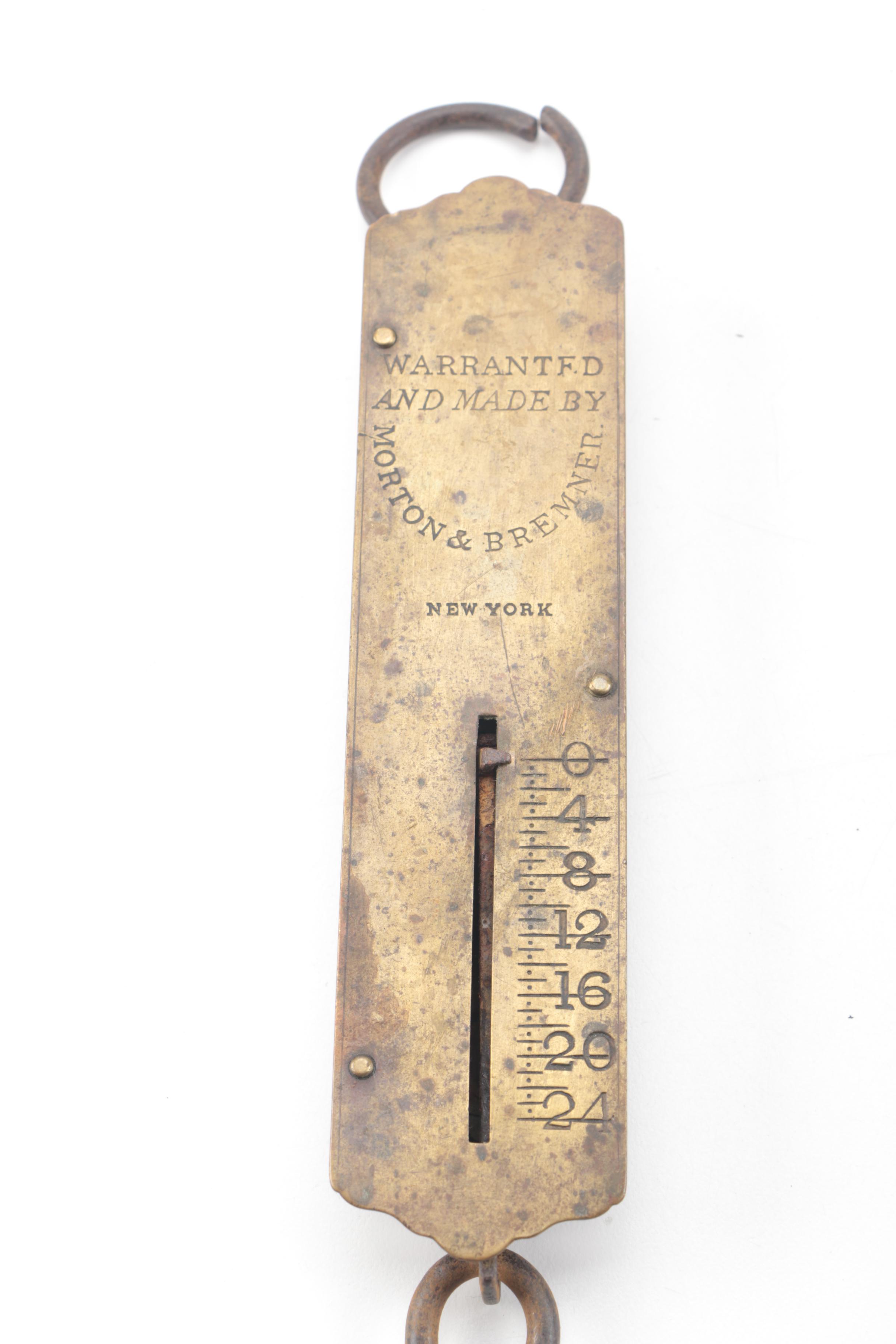 Four Spring Balance Scales