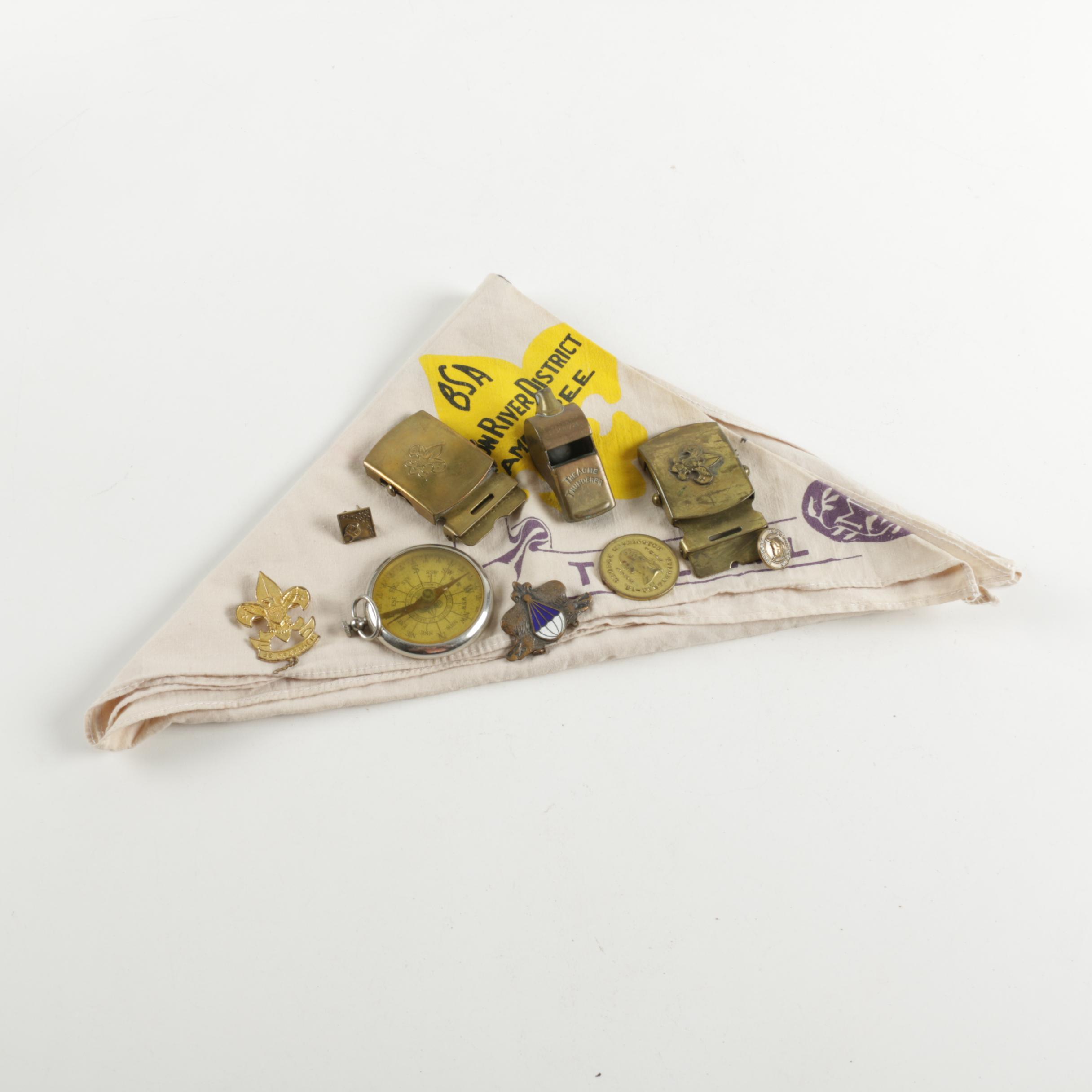 Collection of Boy Scout Memoribilia