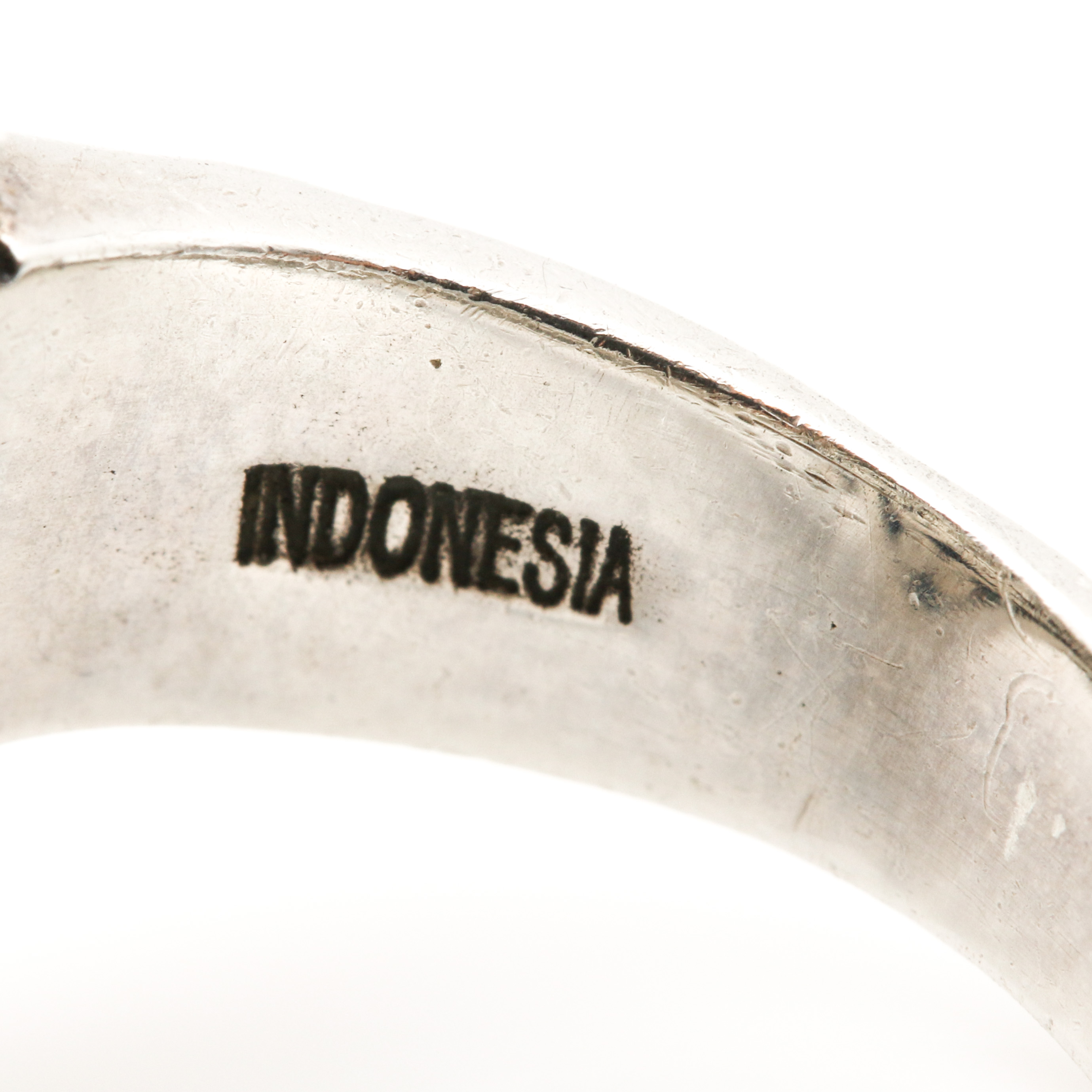 John Hardy Sterling Silver and 18K Yellow Gold Dot Ring