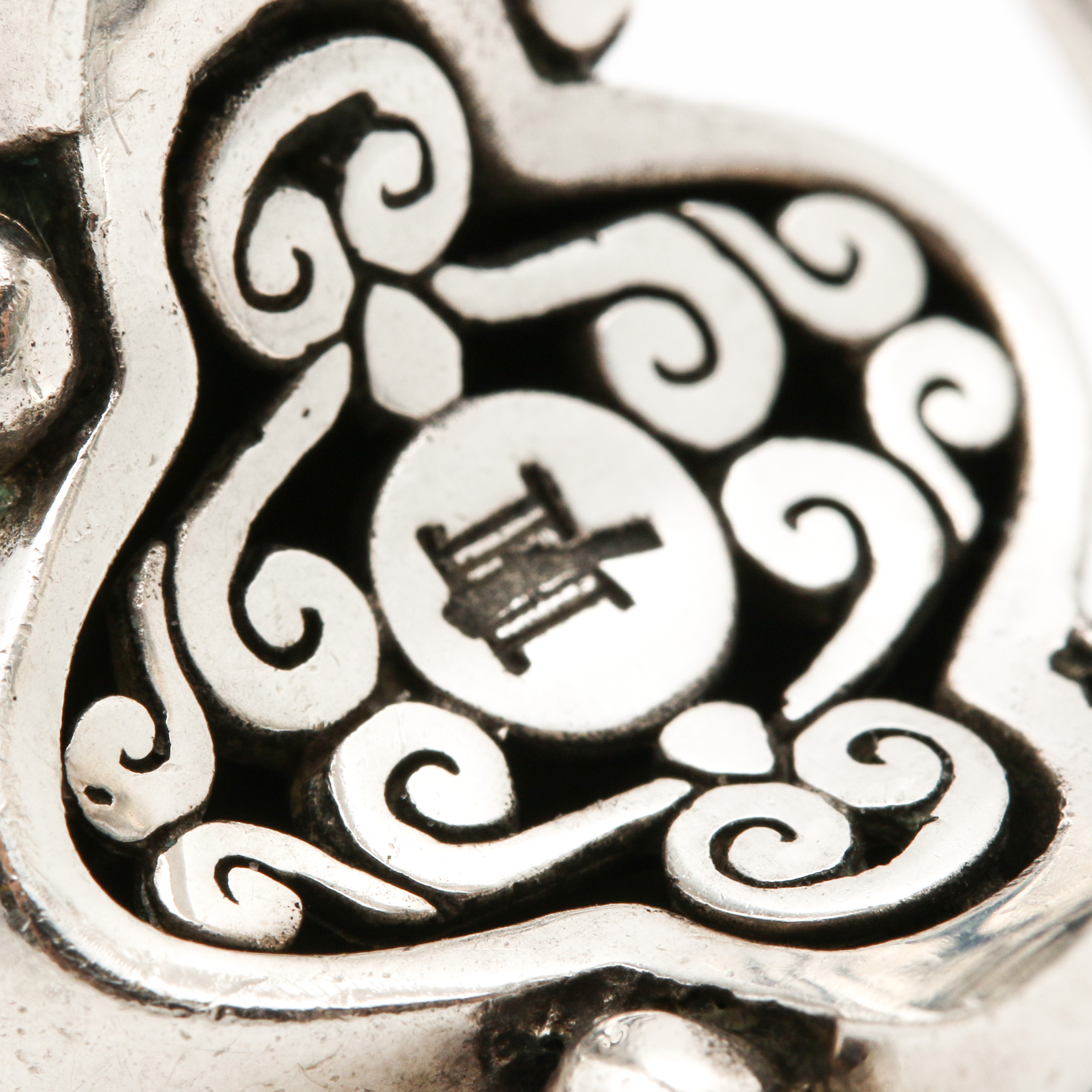 John Hardy Sterling Silver and 18K Yellow Gold Dot Ring