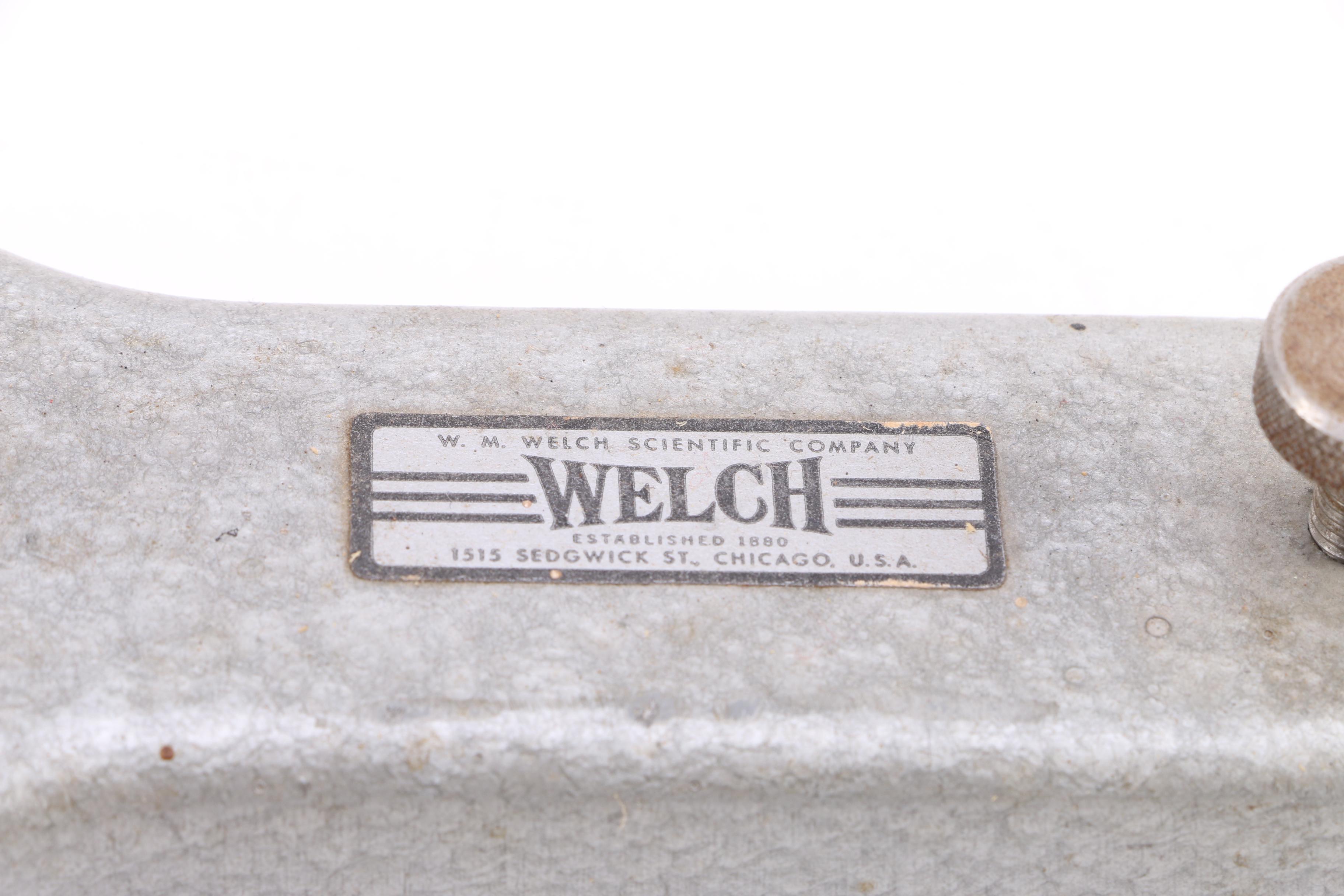 W.M. Welch Scientific Company Balance Scale
