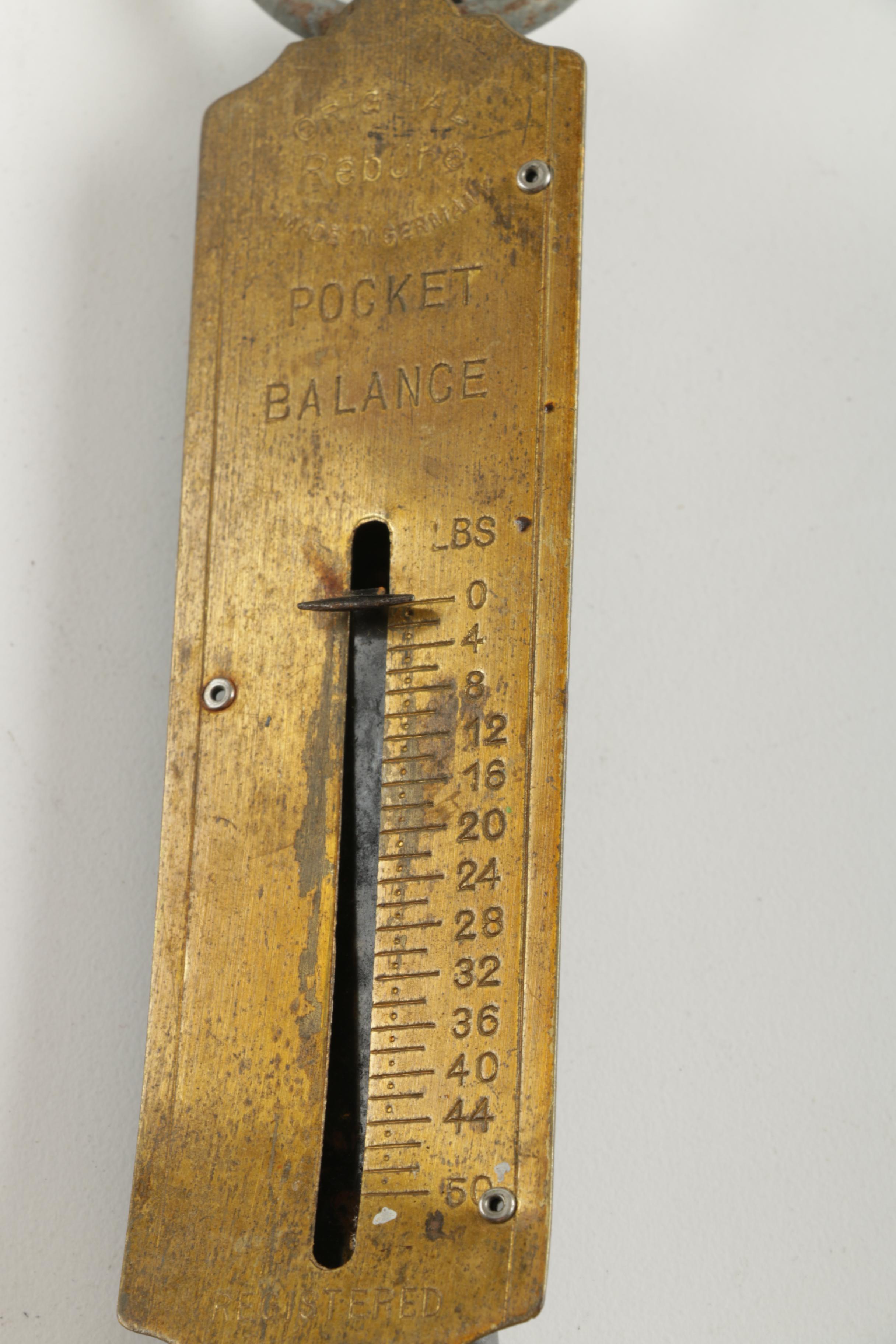 Three Spring Balance Scales