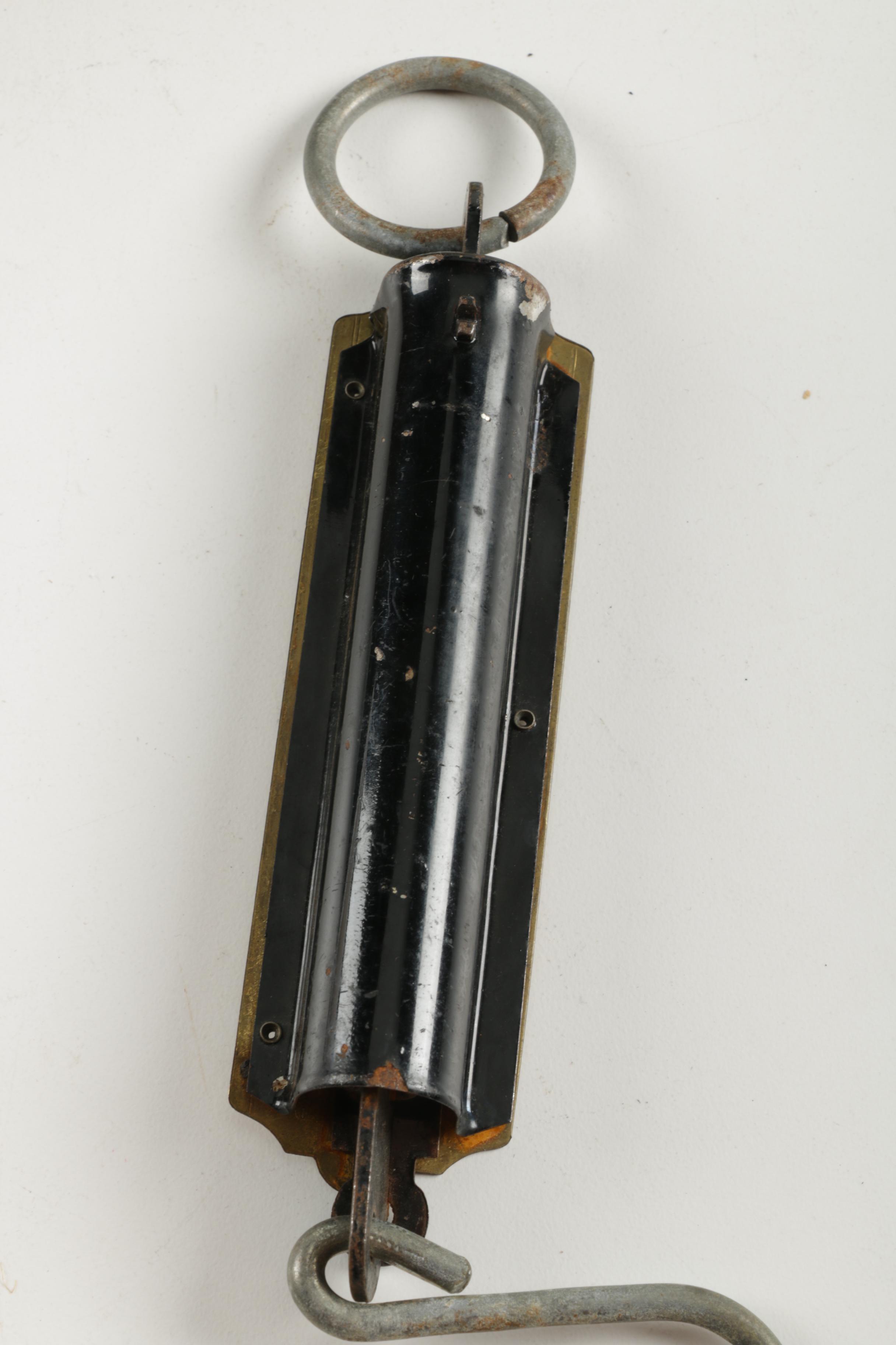 Three Spring Balance Scales