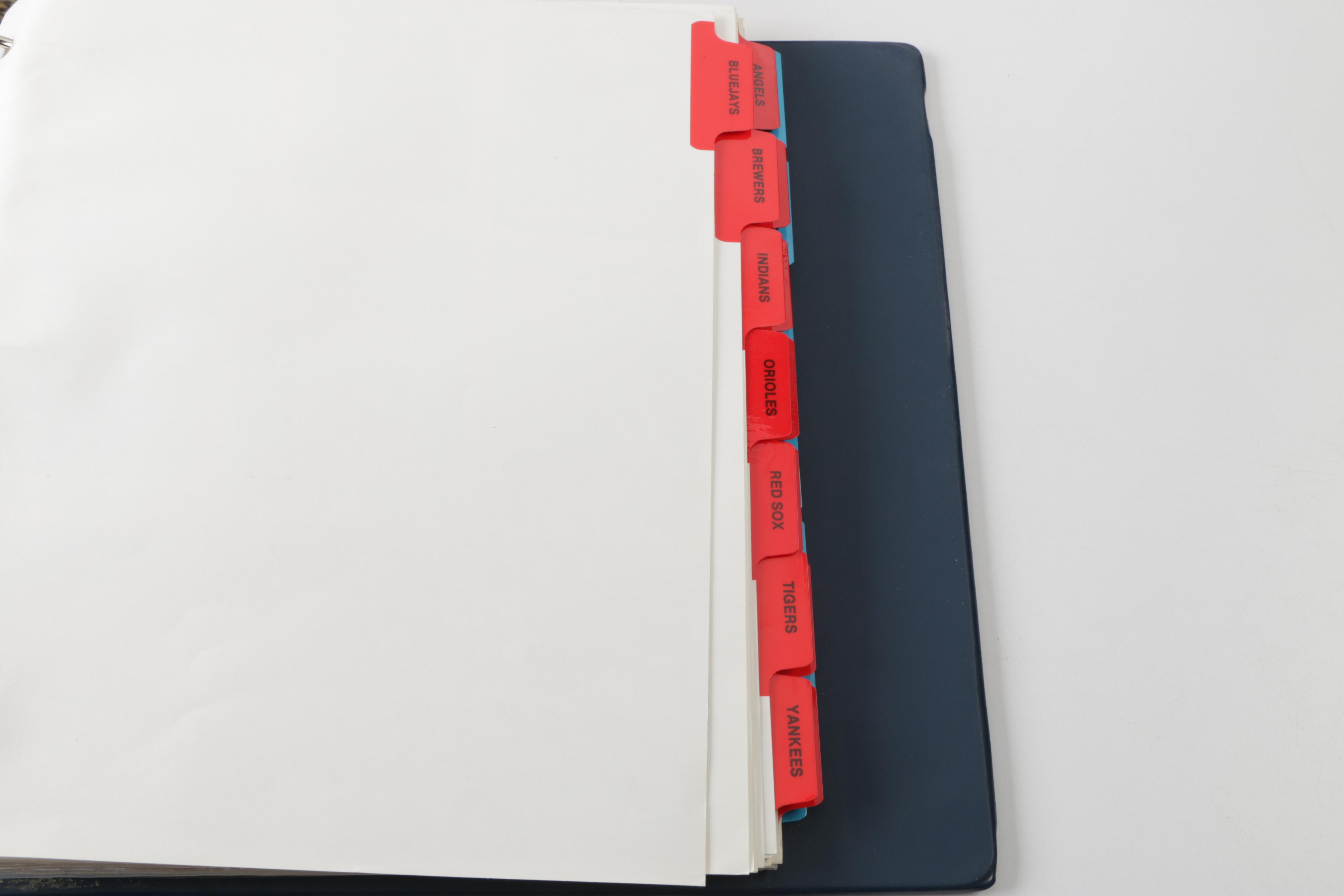 1980s–1990s Baseball Card Collection