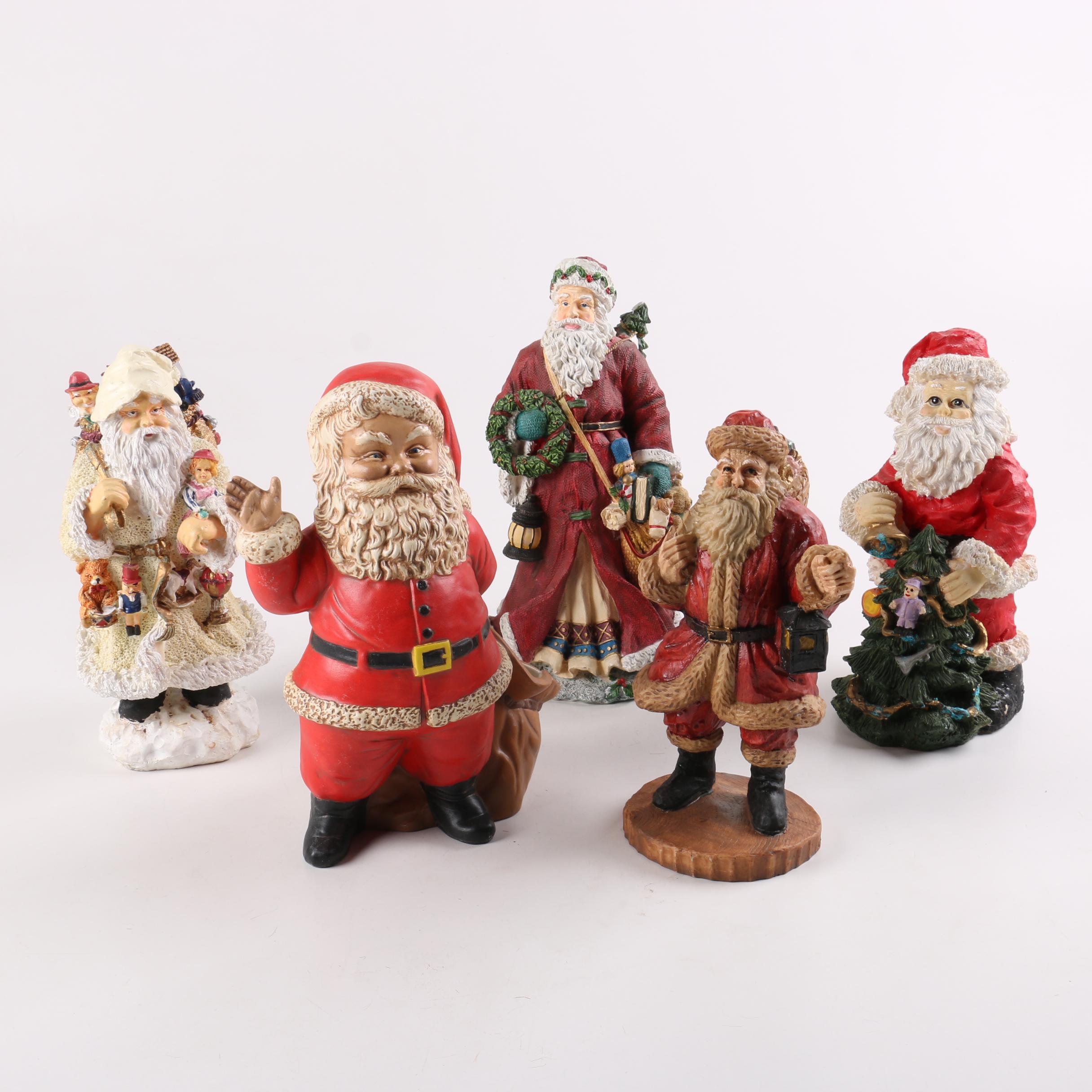 Santa Figurines