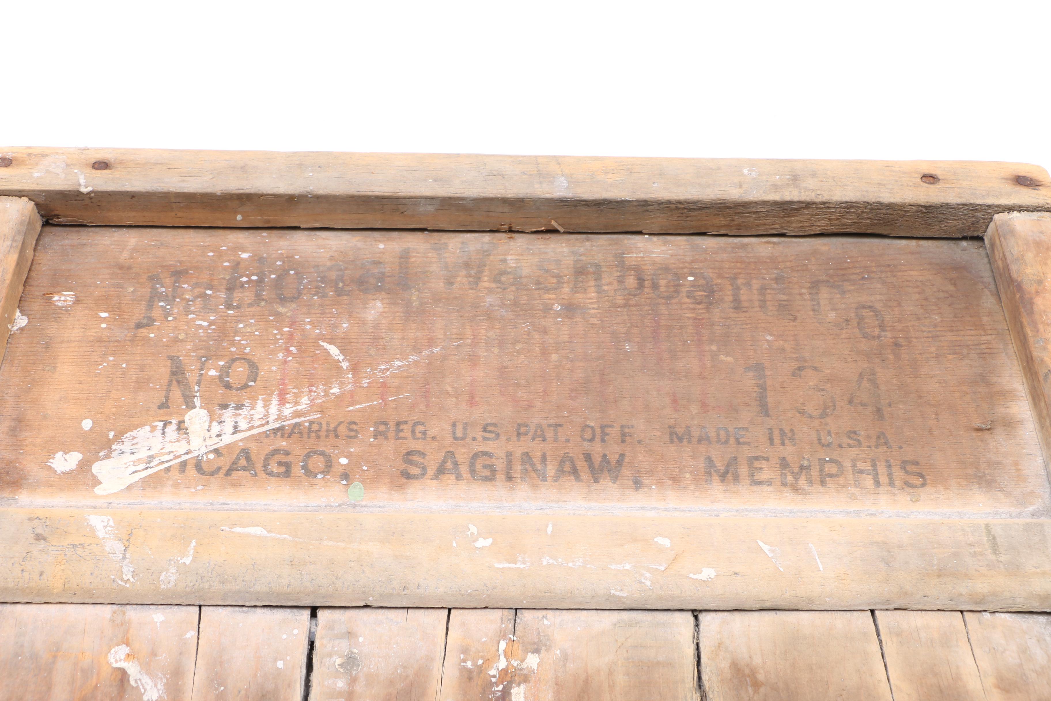 National Washboard Co. No. 134 Washboard