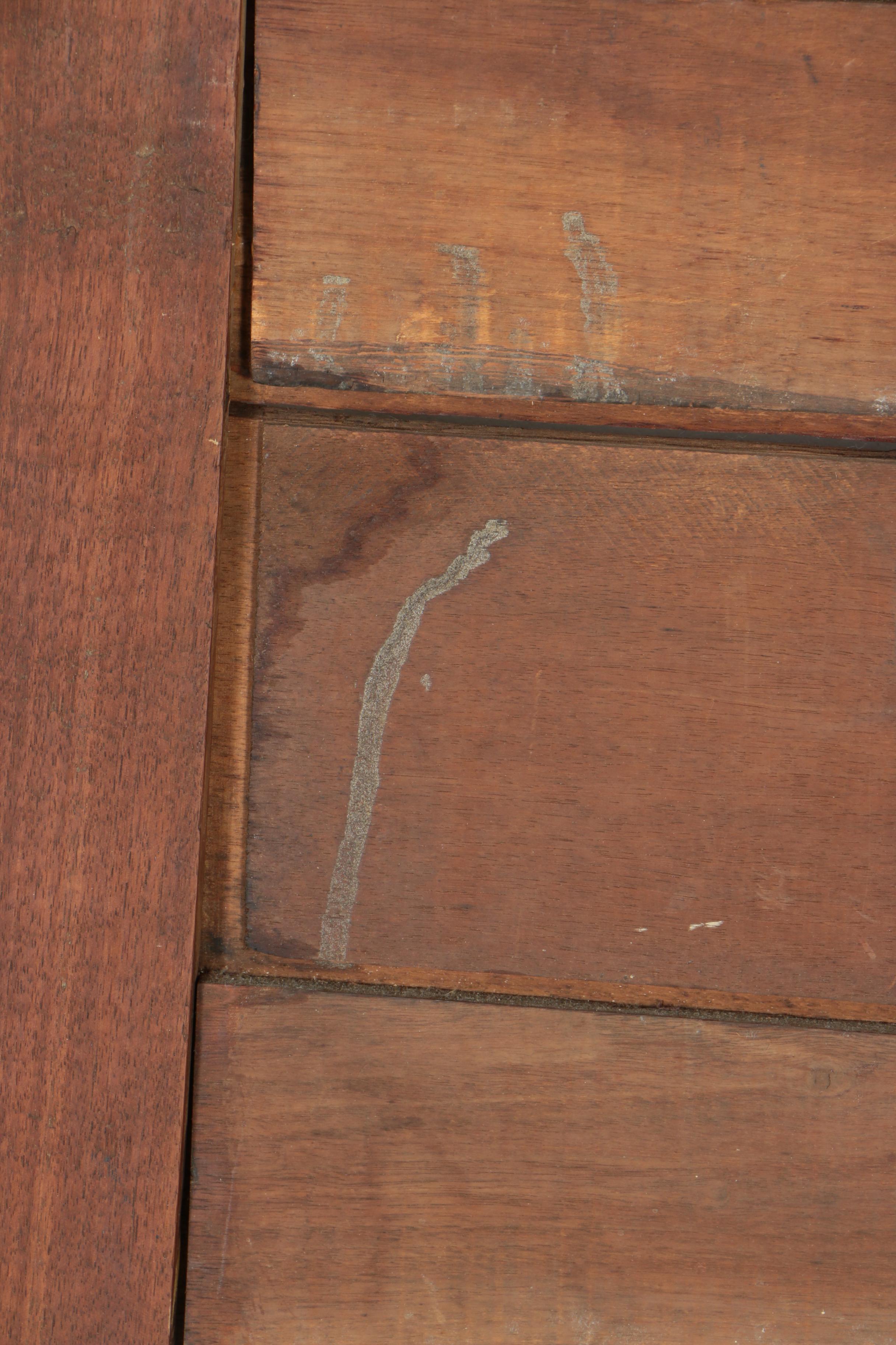 Antique Eastlake Walnut Twin Bed Headboard