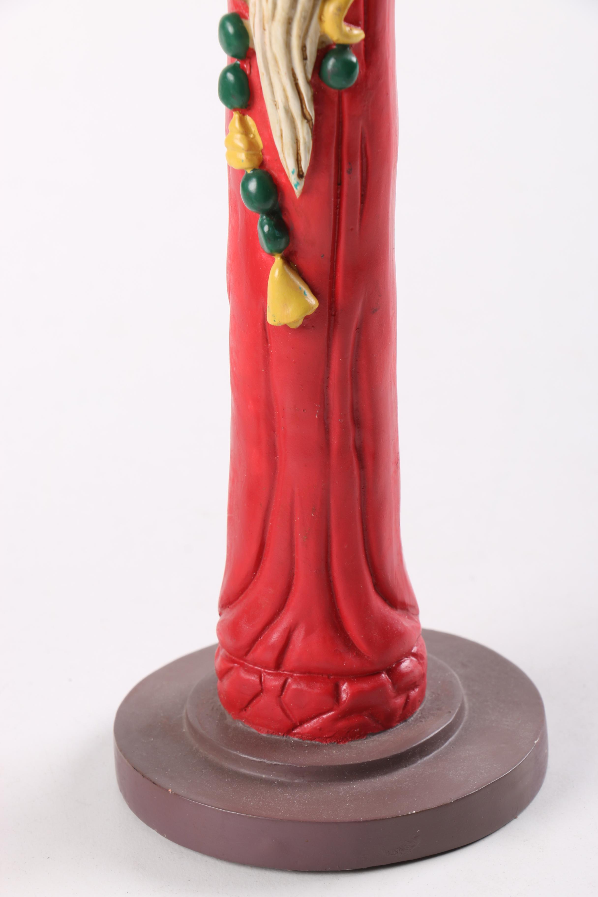 Artisan Carved Wooden Candleholders