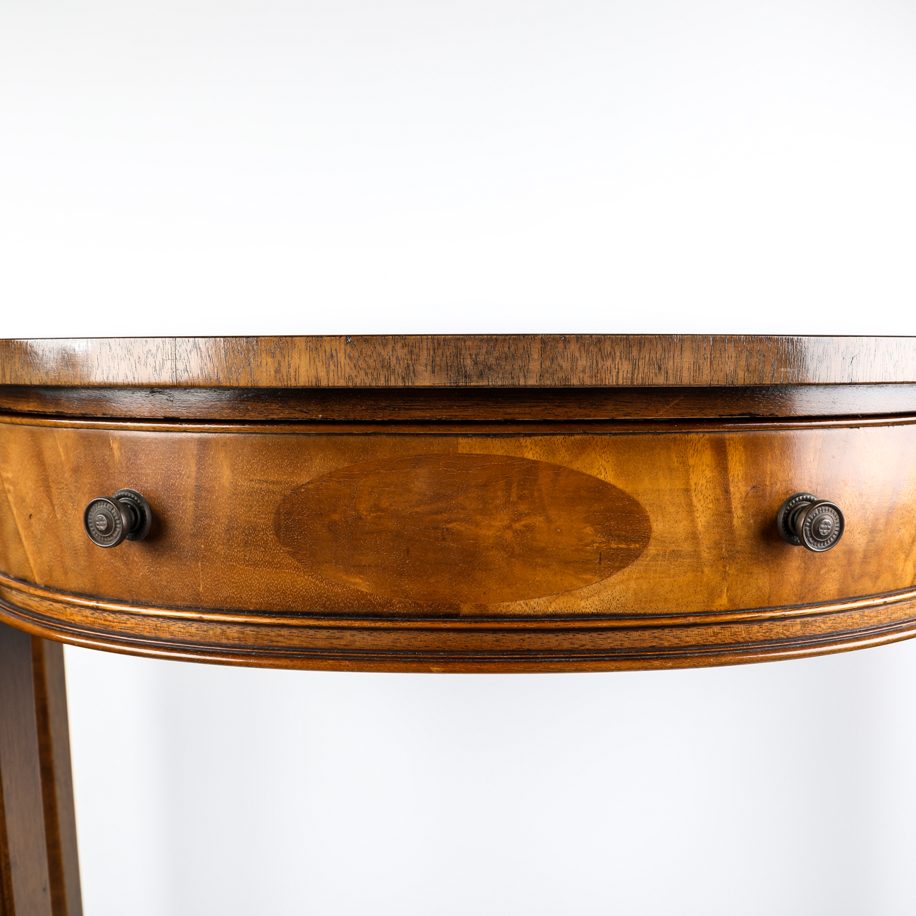 Vintage Demilune Side Table by Rackstraw Furniture