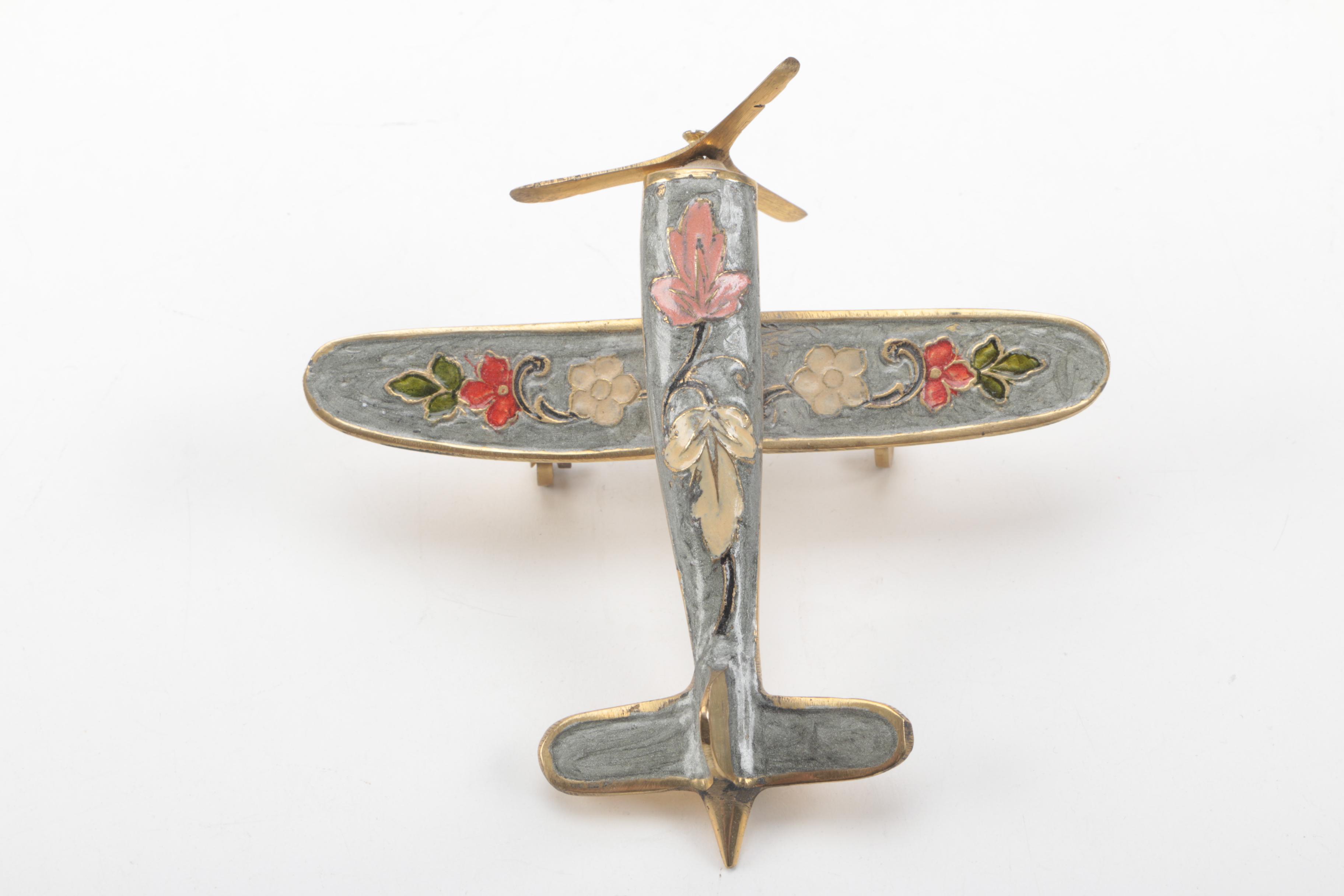 Brass Candles and Figural Decorations