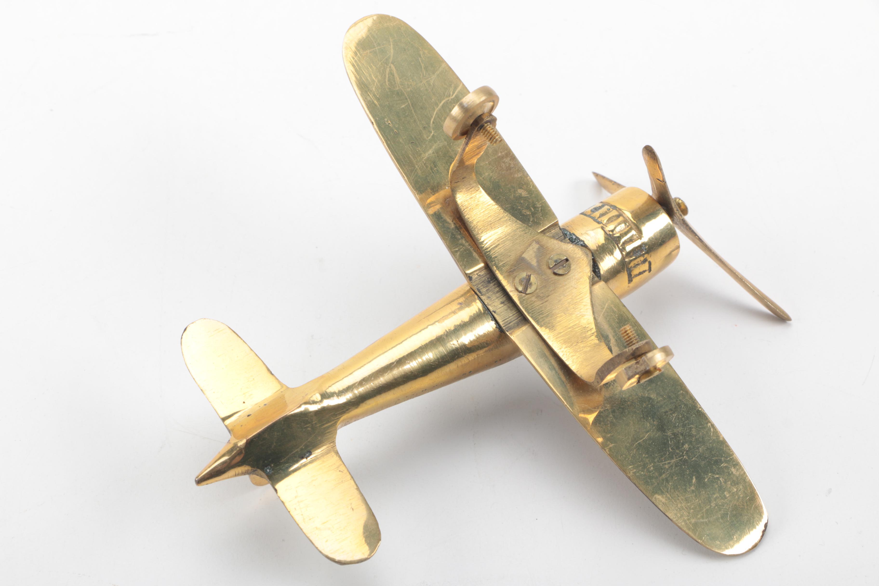 Brass Candles and Figural Decorations