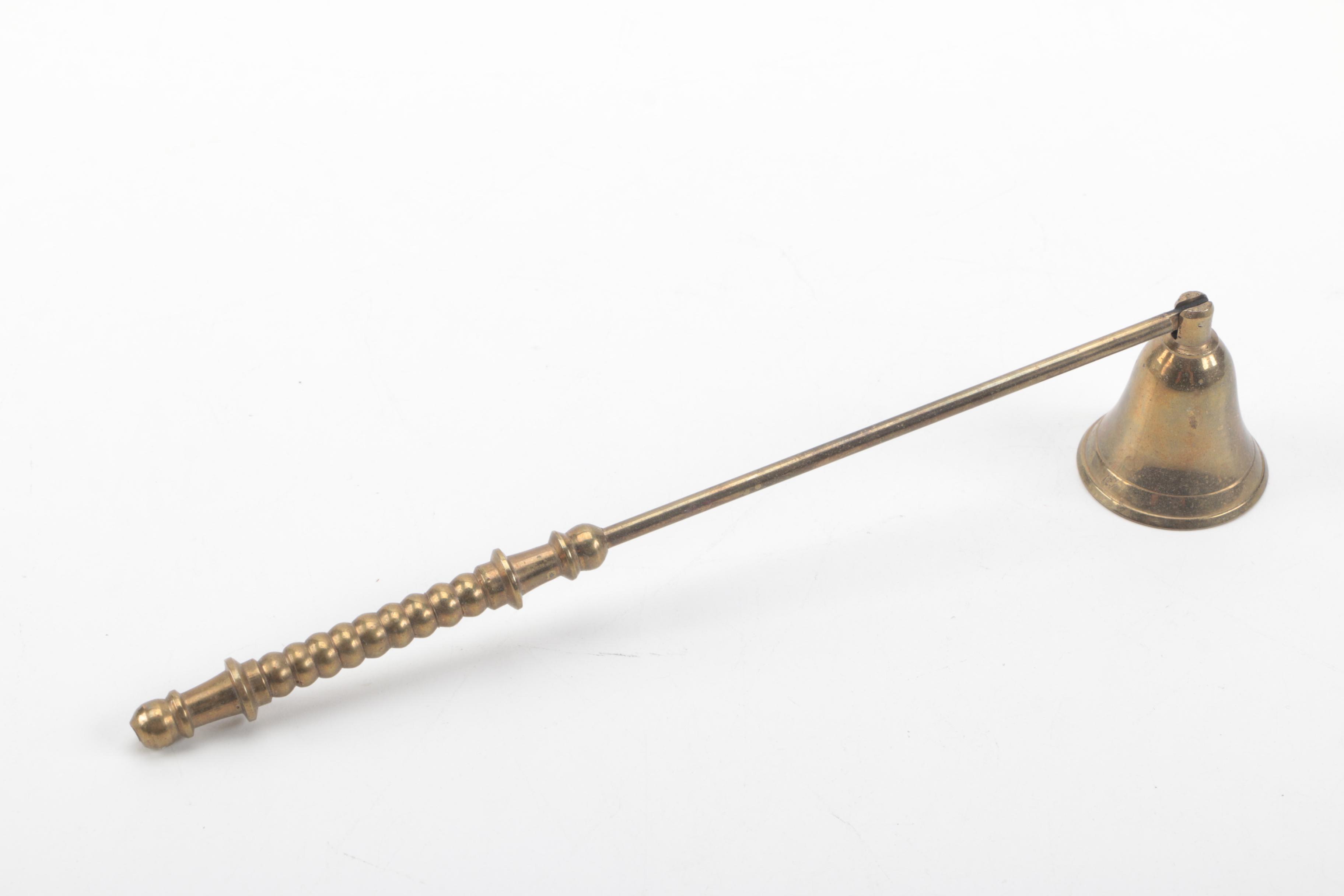 Brass Candles and Figural Decorations