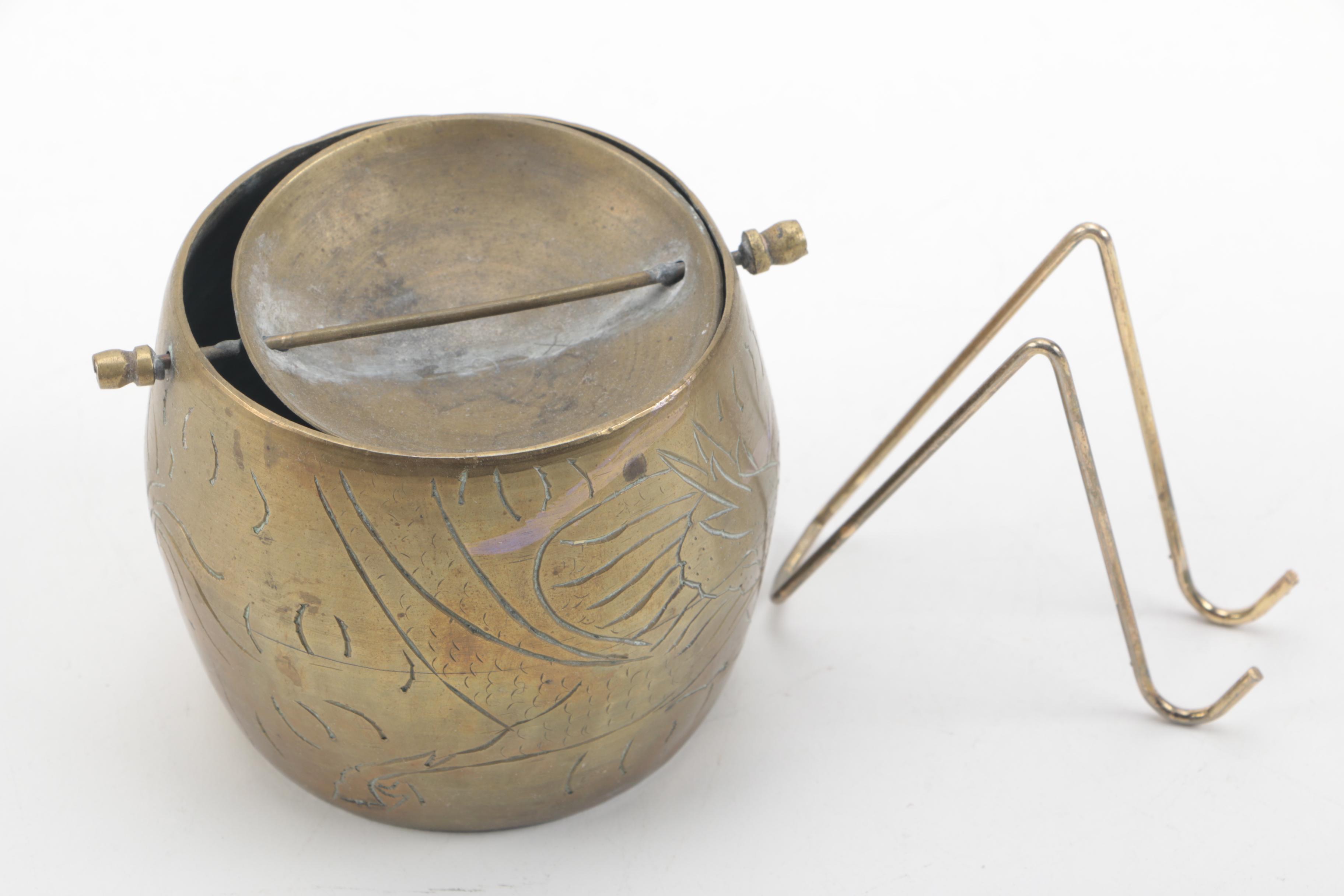 Brass Candles and Figural Decorations