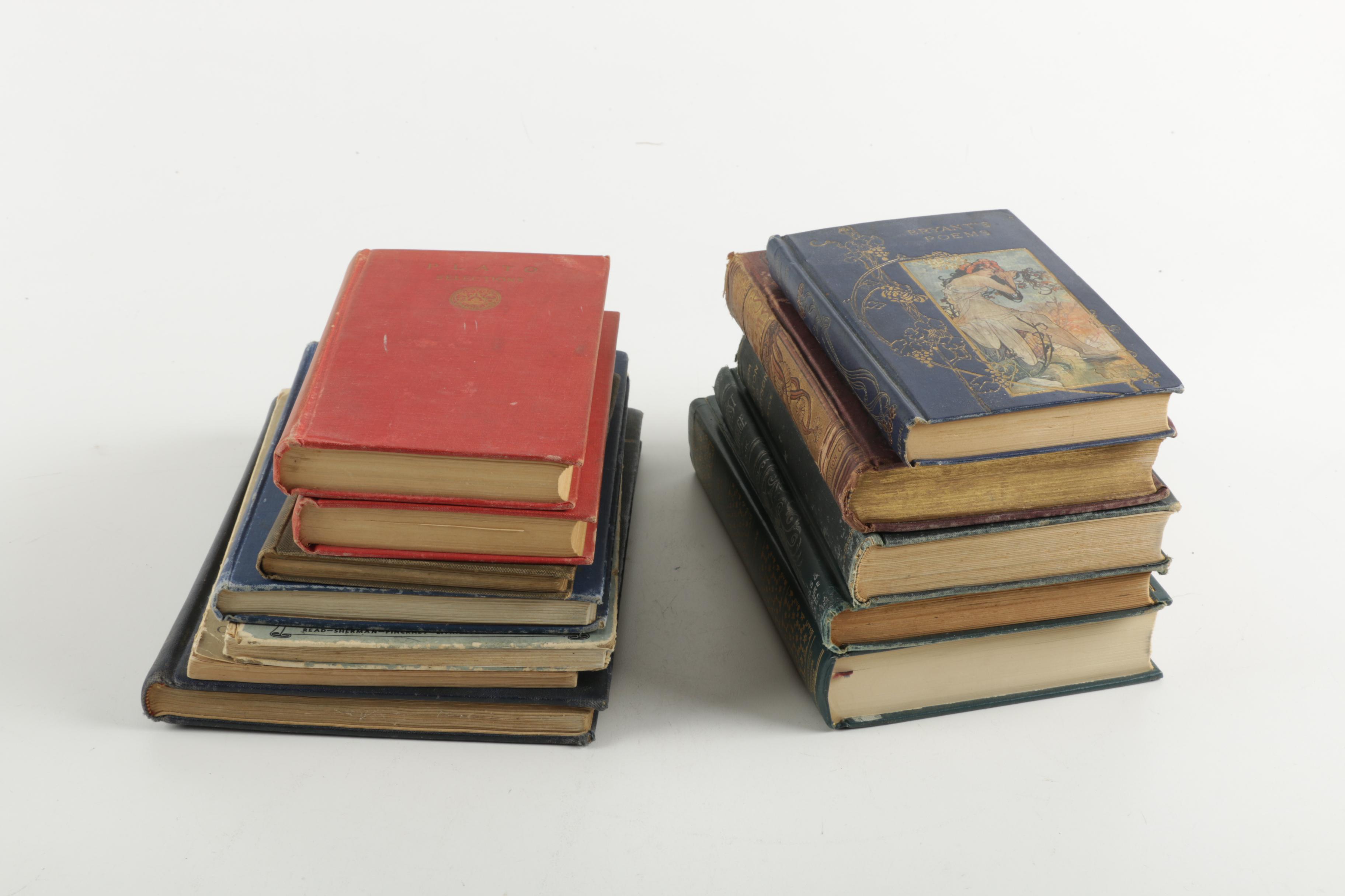 Fiction and Books of Poetry