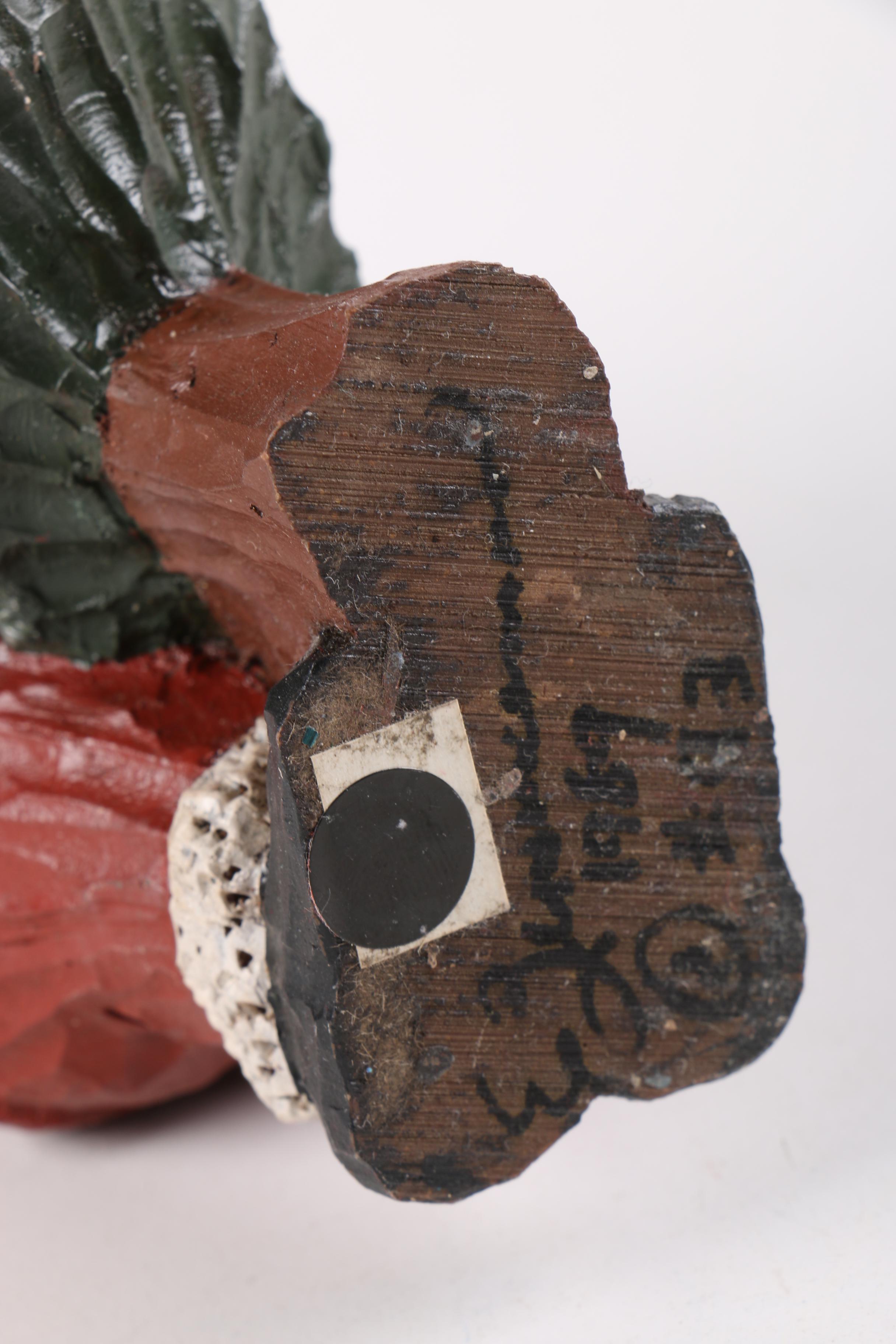 Santa Figurines and Pillow