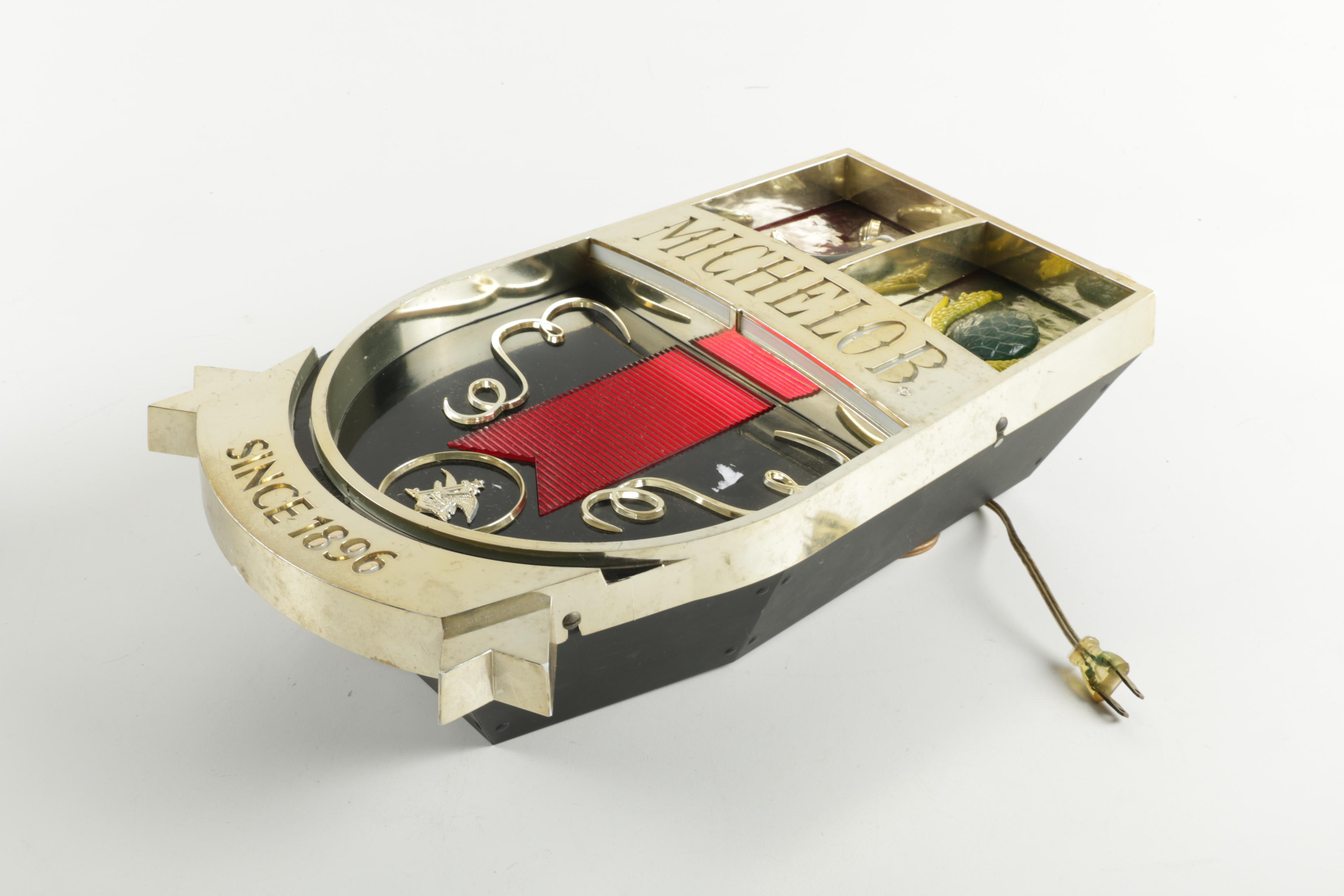 Lighted Michelob Beer Sign