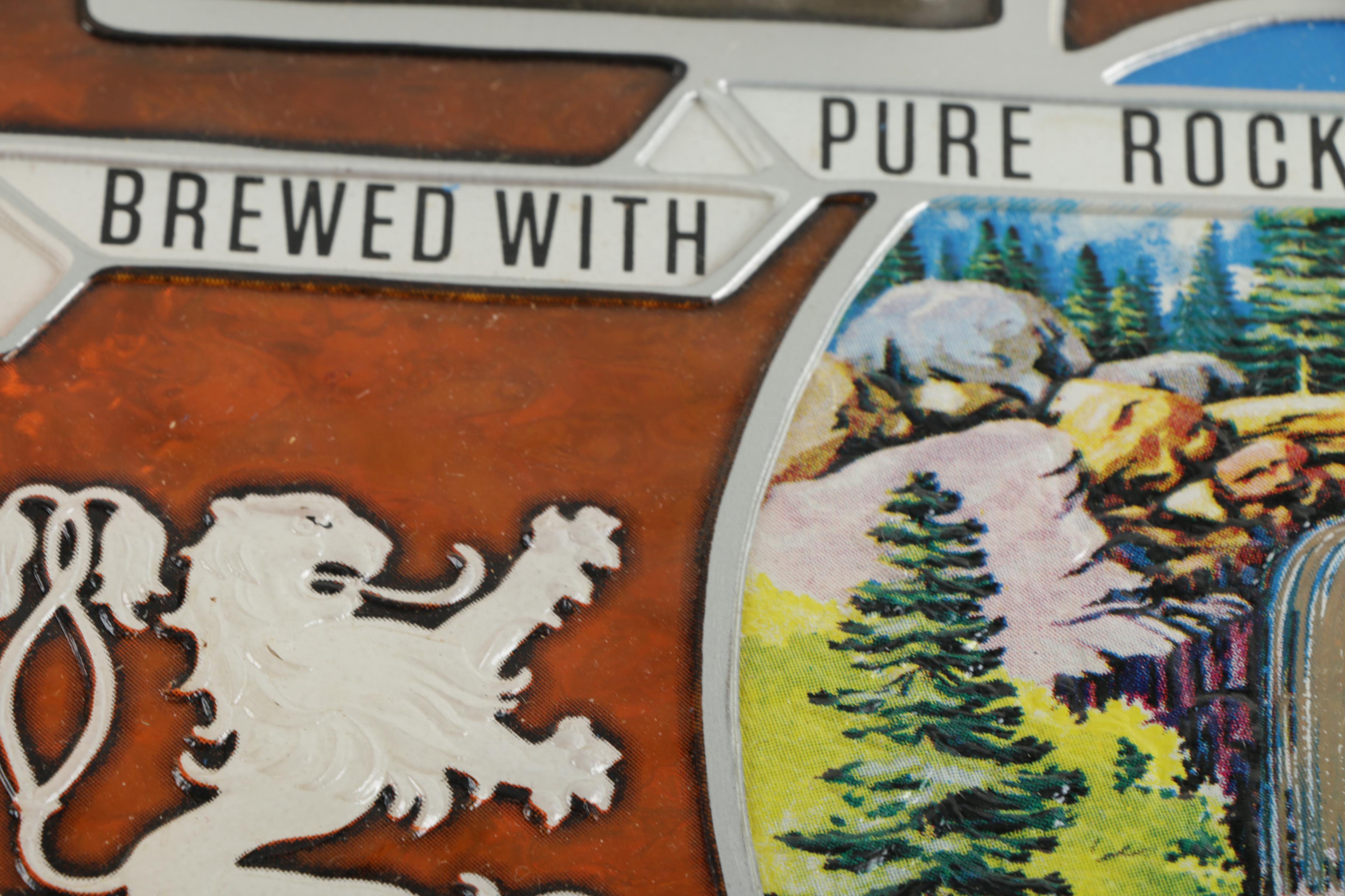 Lighted Coors Beer Sign