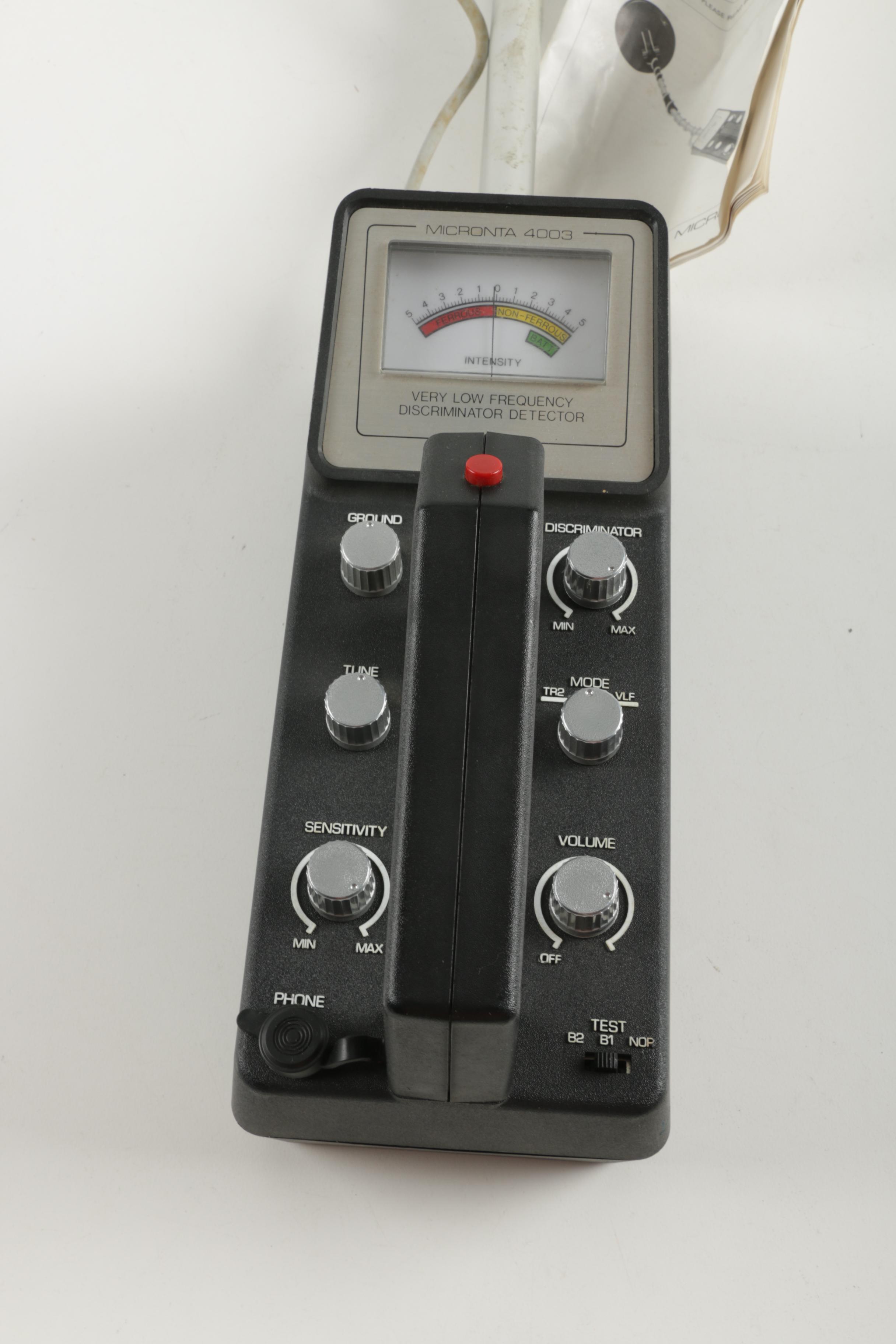 Micronta Metal Detector