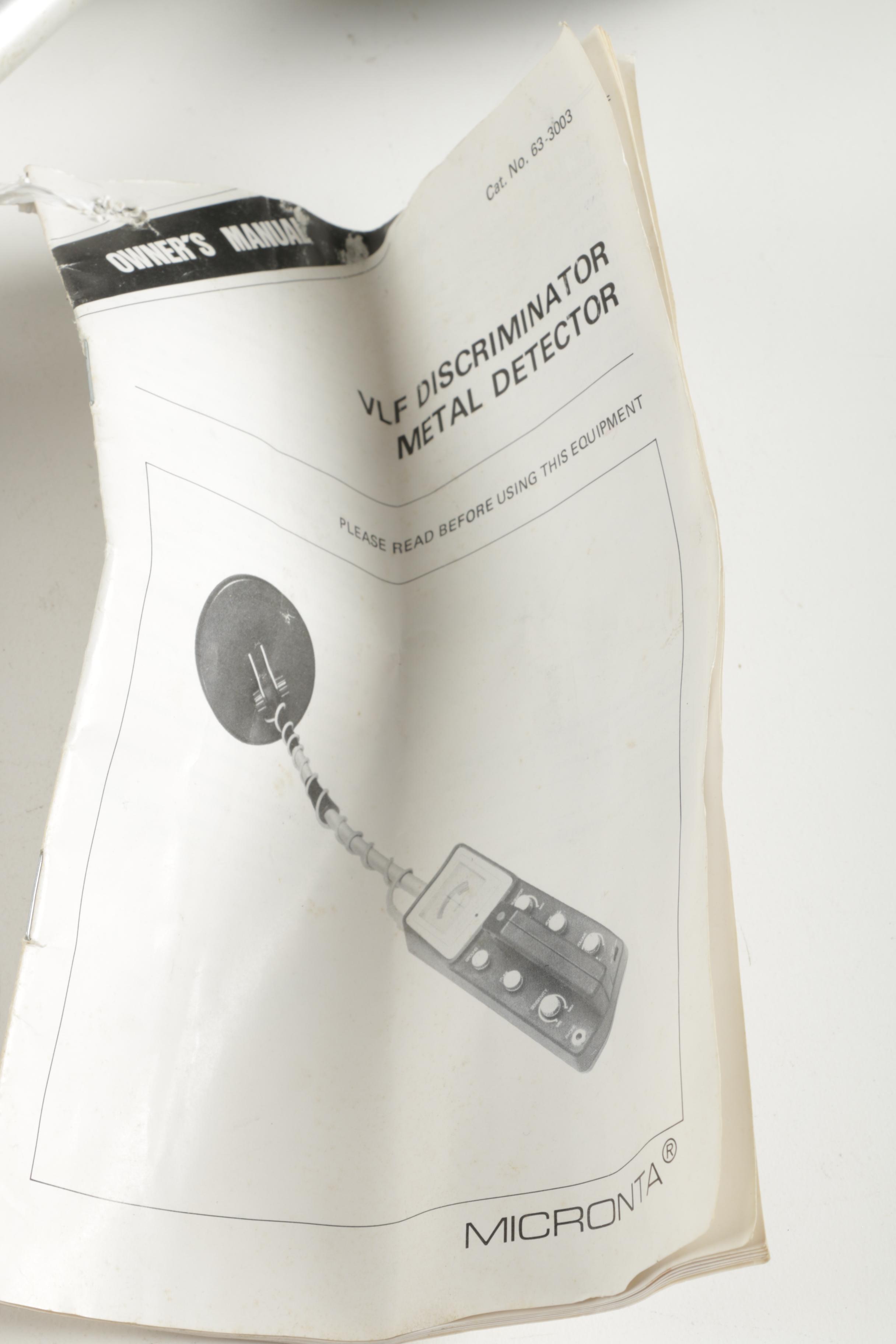 Micronta Metal Detector